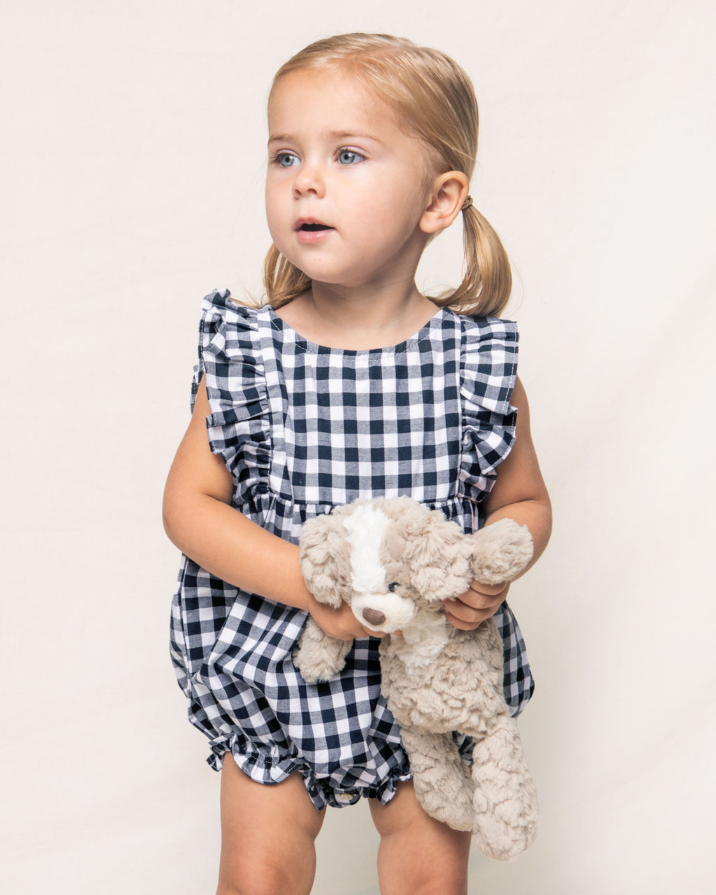 Baby girl hot sale gingham romper