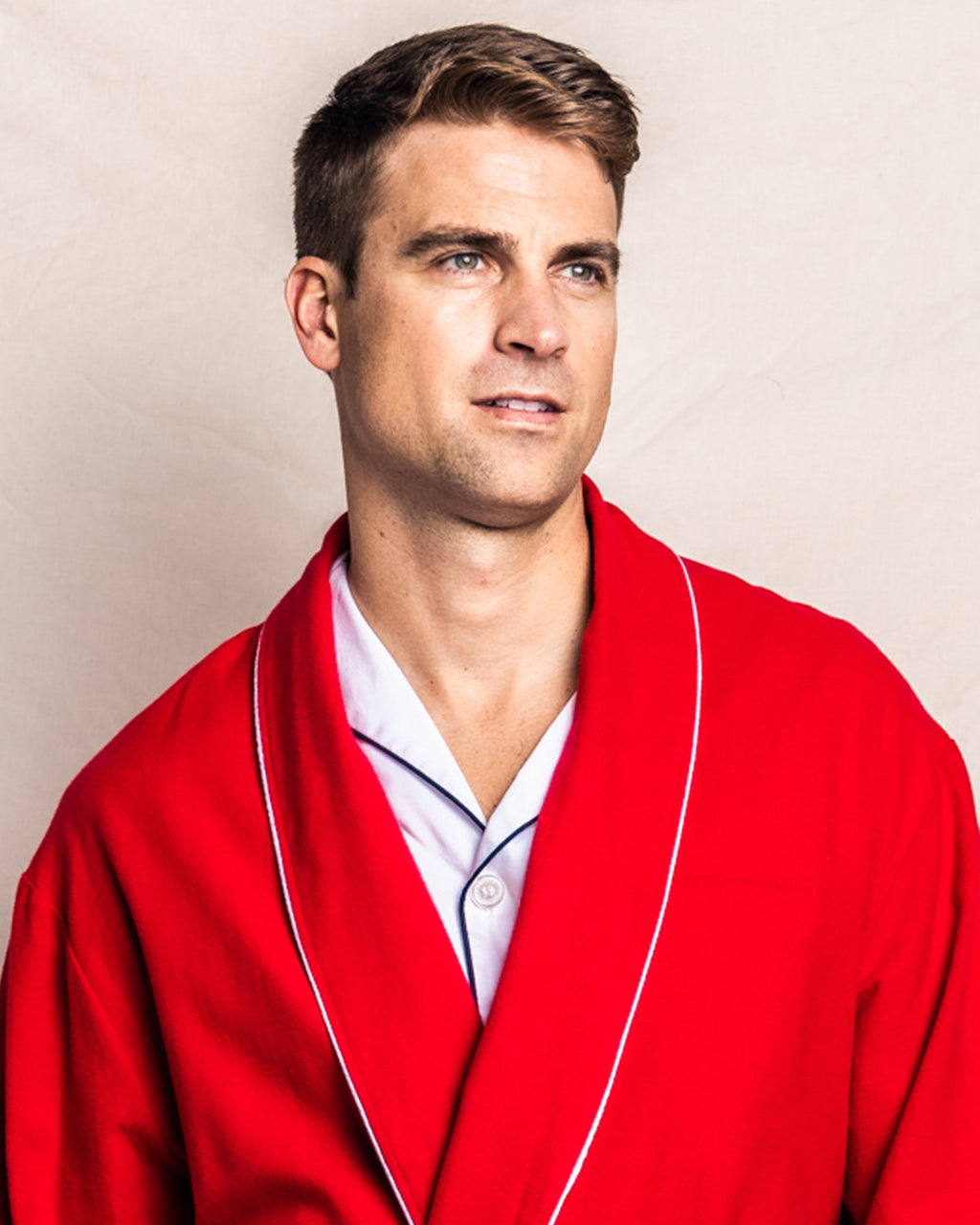 Men's Flannel Robe, Christmas Flannel Robe, Christmas Gift for Him
