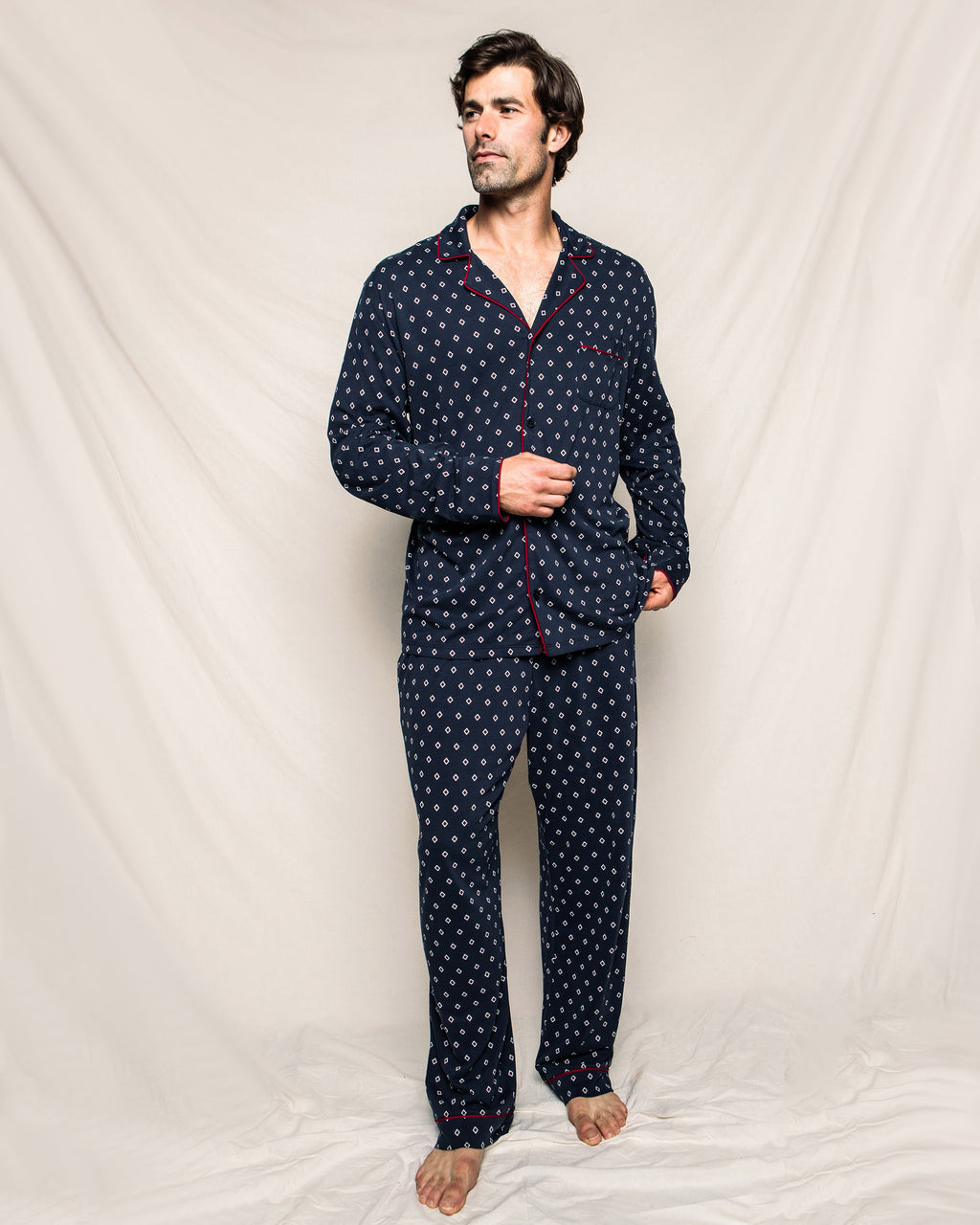 Buy Lux Inferno Woollen Pyjama Set (Pack of 2) - Charcoal Melange at  Rs.1842 online