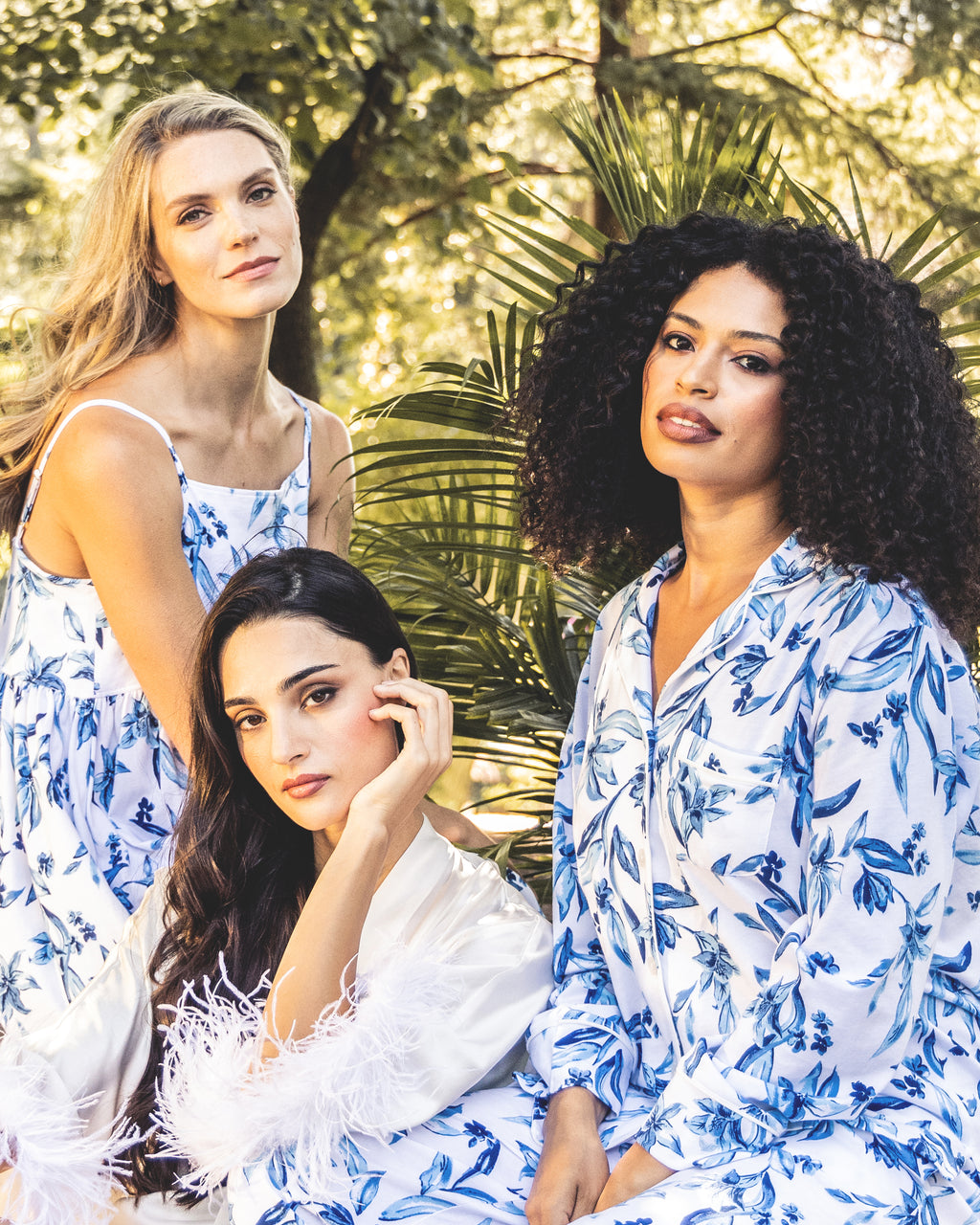 Santorini Luxe Pima Capri Pajama Set – Hedges Designs