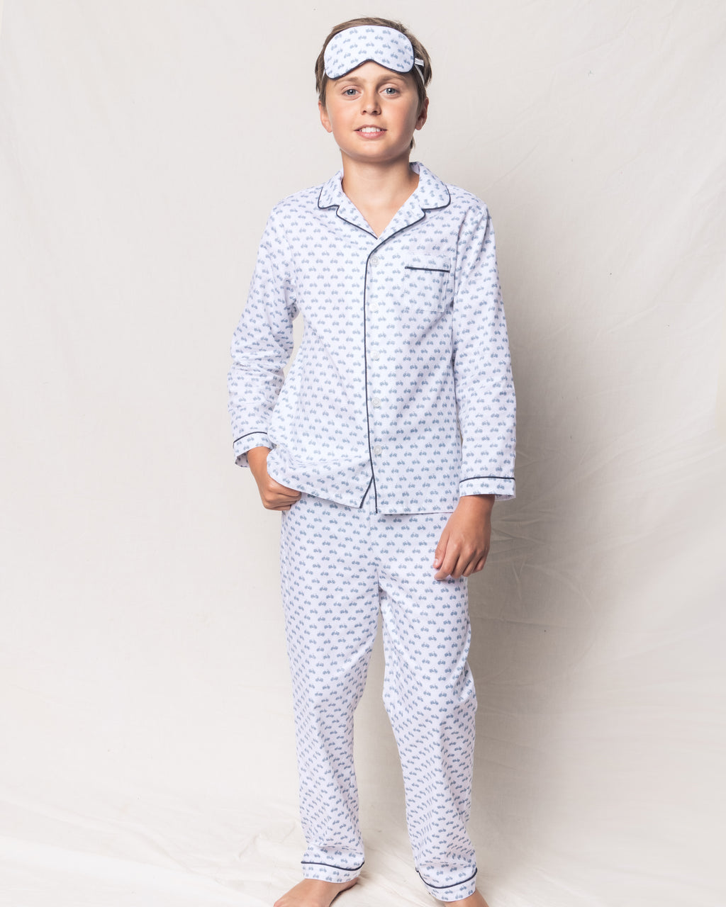 Women's Twill Pajama Set in Bicyclette – Petite Plume