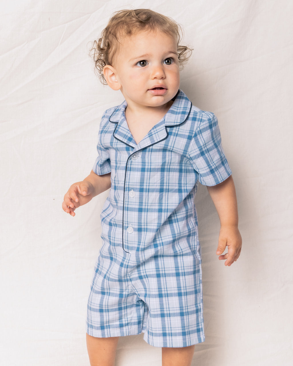 Tartan romper baby sale