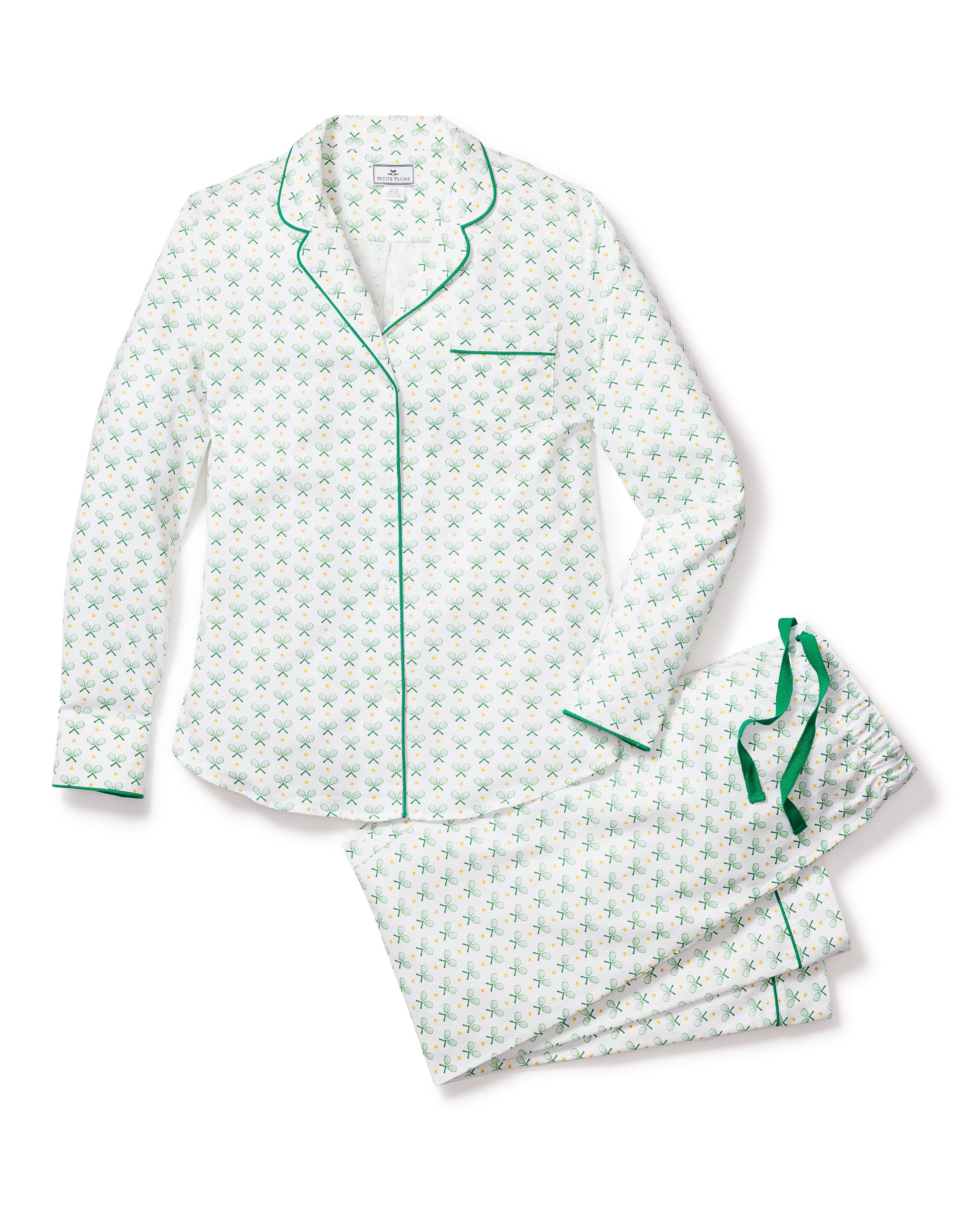 Women's Match Point Pajama Set | Petite Plume
