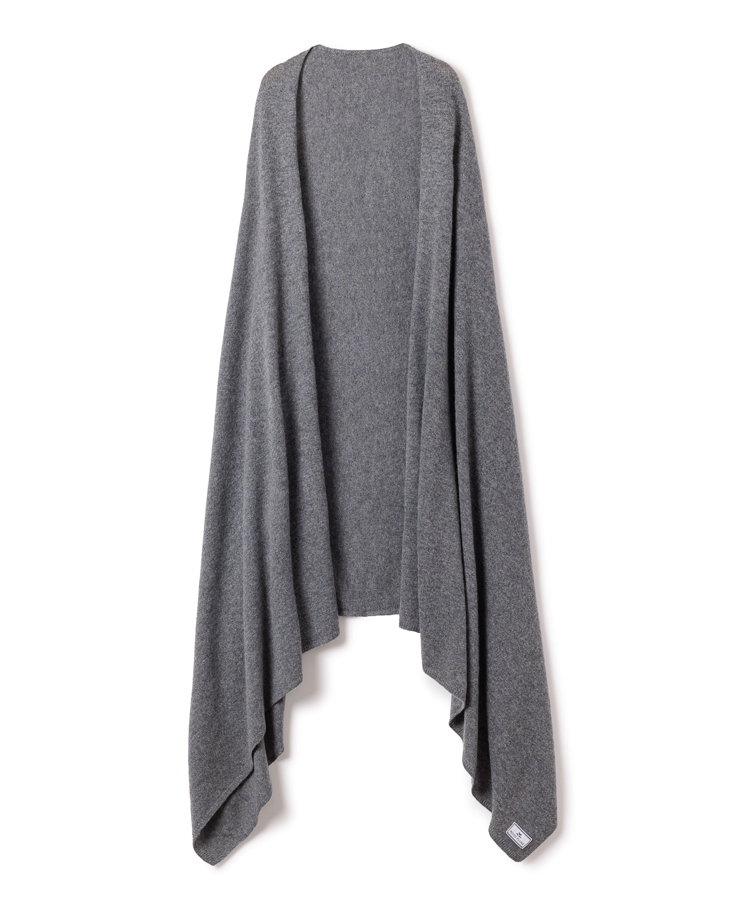 Women's Cashmere Wrap in Dark Grey