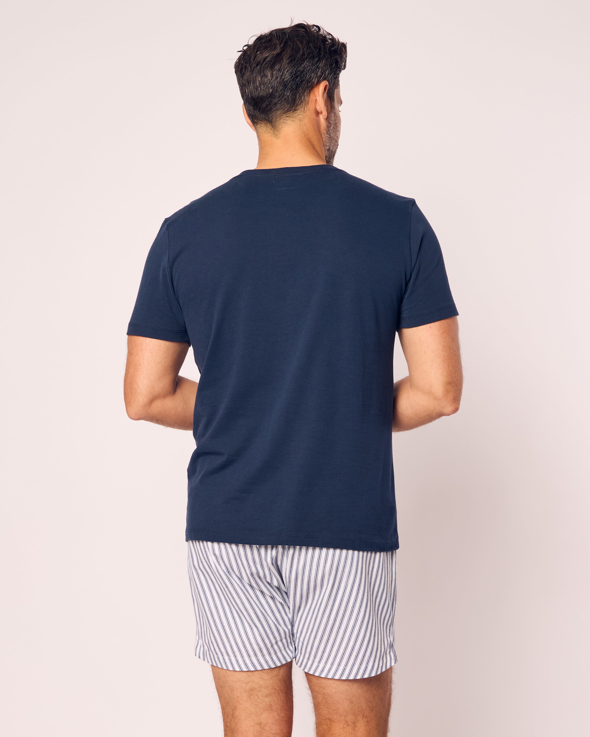 Men's Twill 3 Pack Boxers in Navy