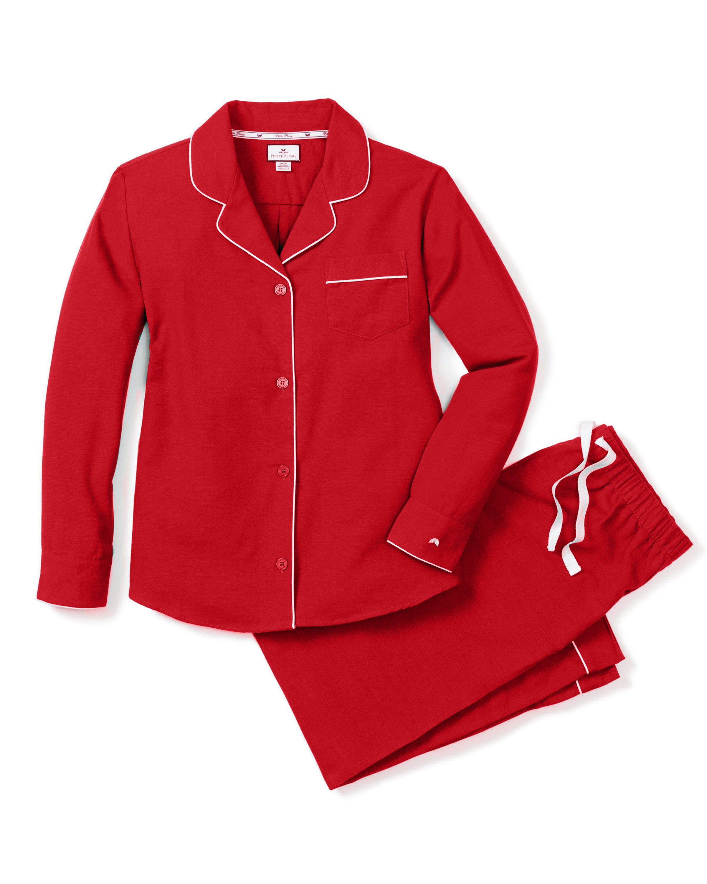 Flannel red pajamas sale