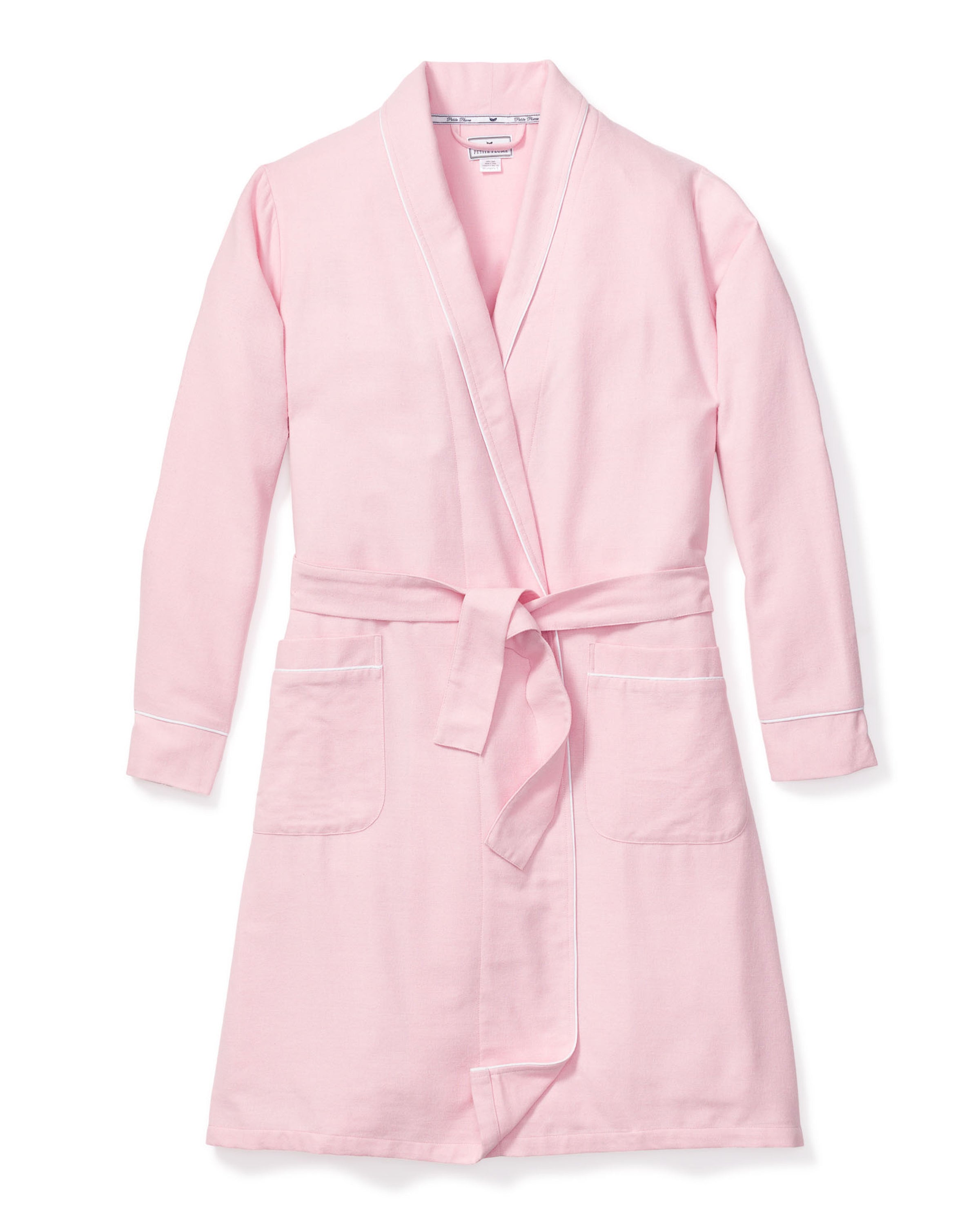 Women's Flannel Robe in Pink