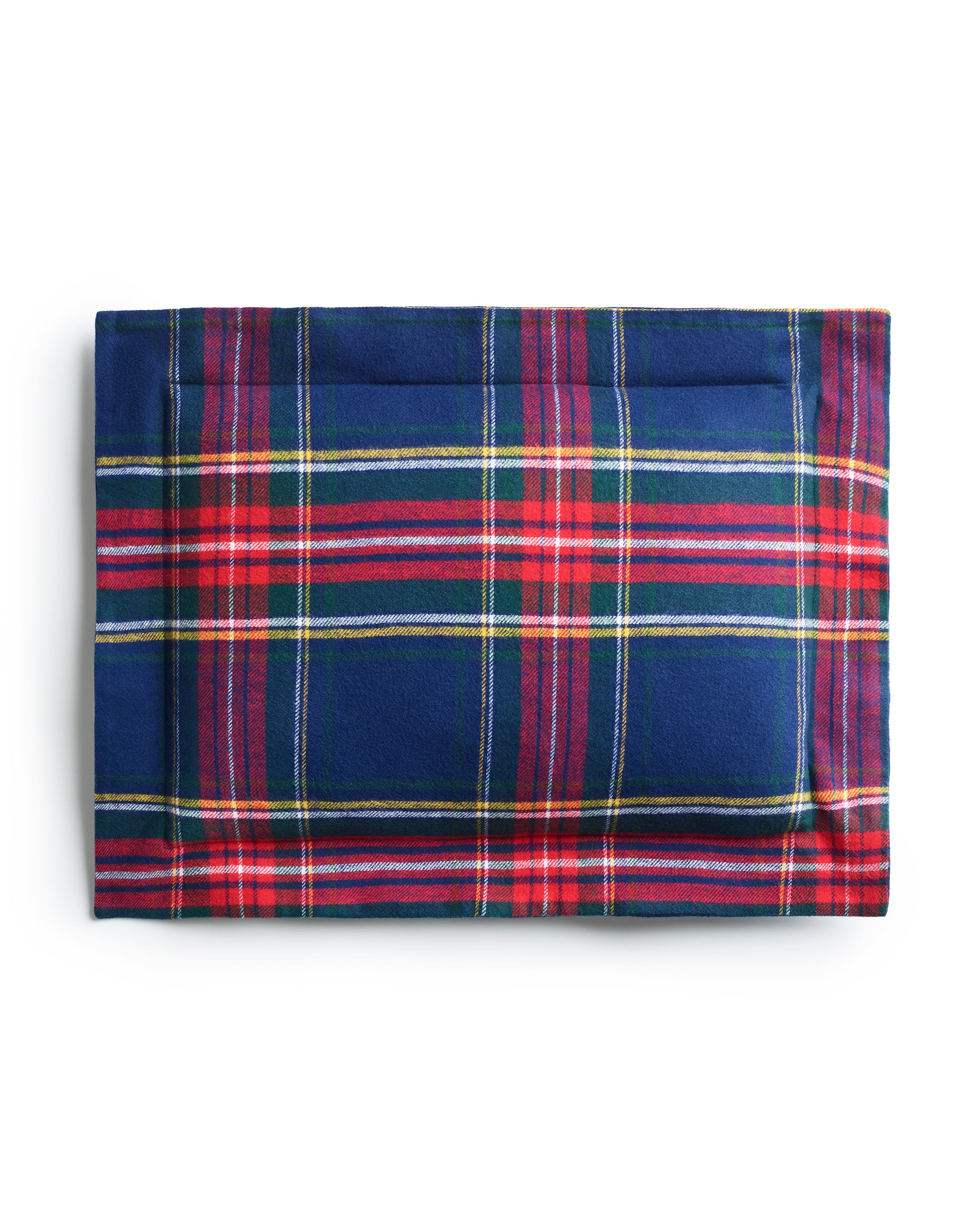 Flannel Decorative Pillow in Windsor Tartan