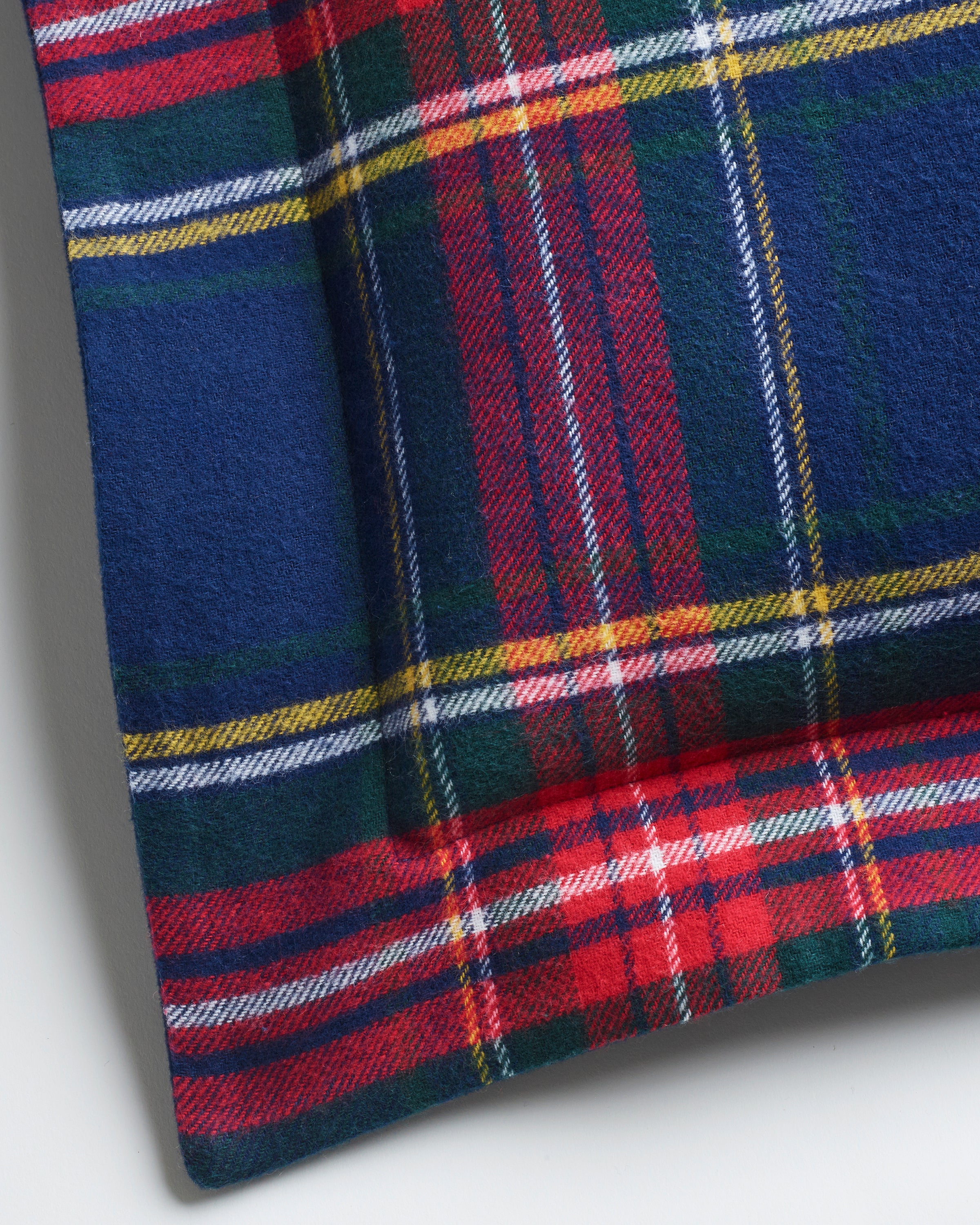 Flannel Decorative Pillow in Windsor Tartan