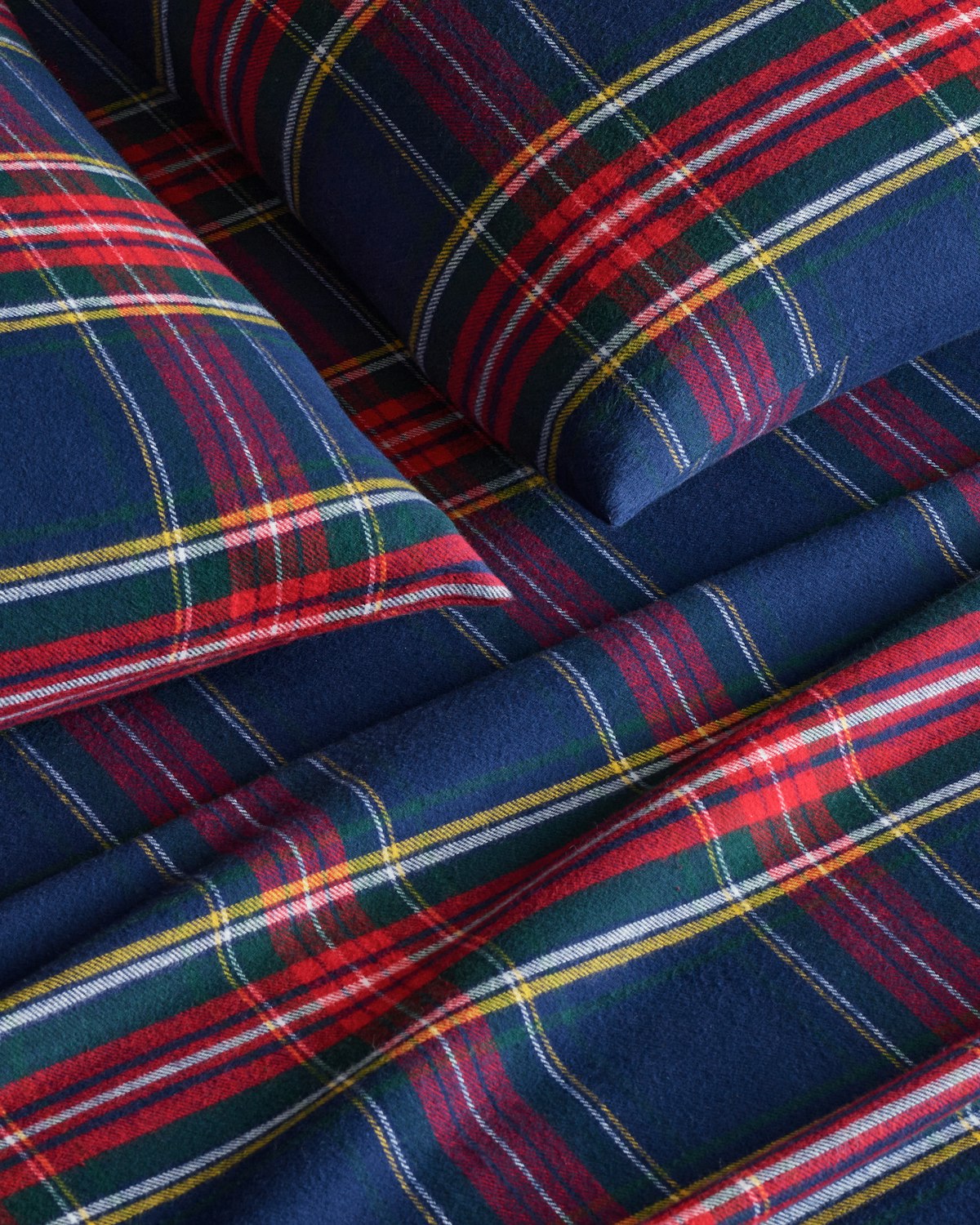 Flannel Sheets in Windsor Tartan