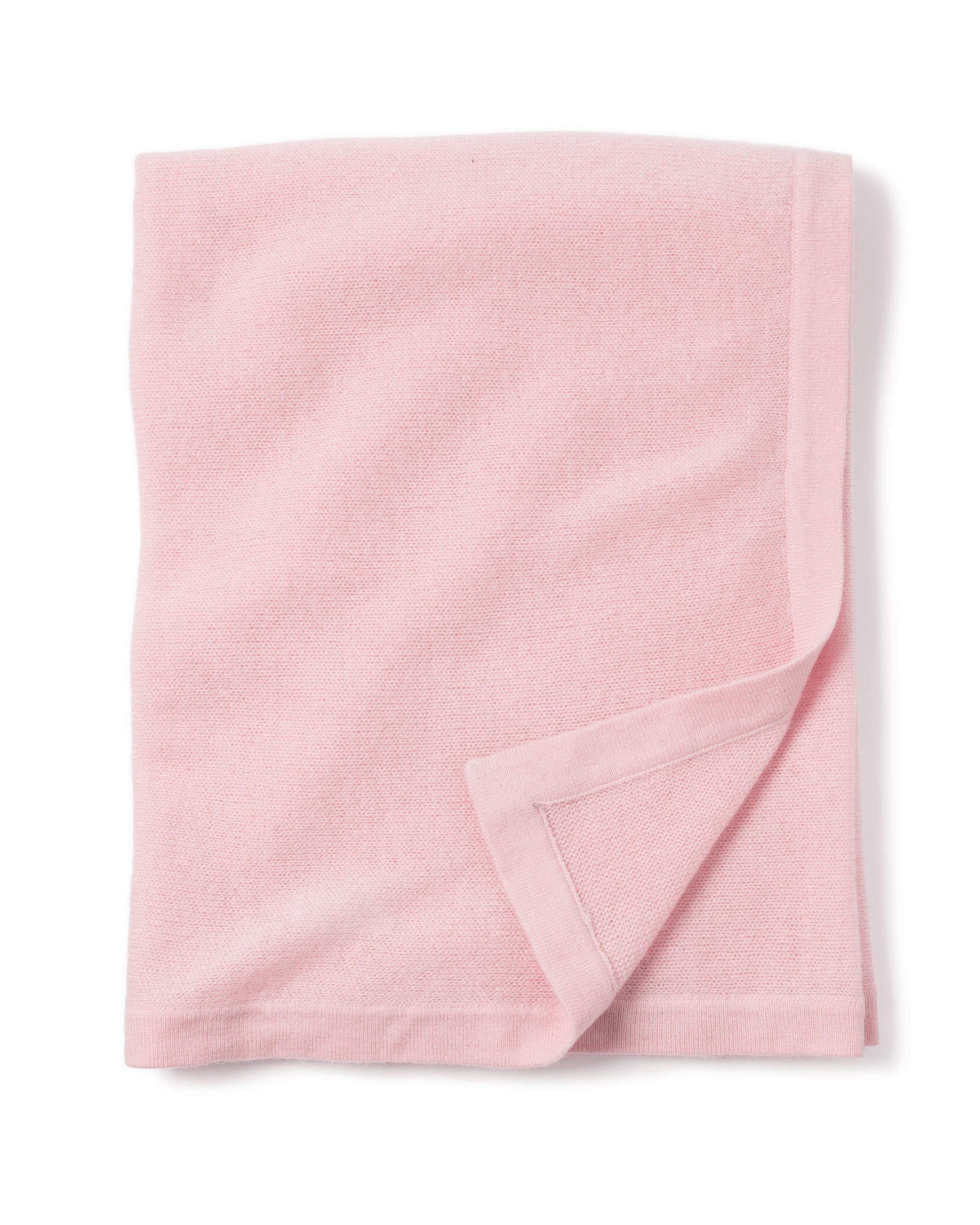 Custom deals Embroidered 100% Cashmere Baby Blanket - Pink