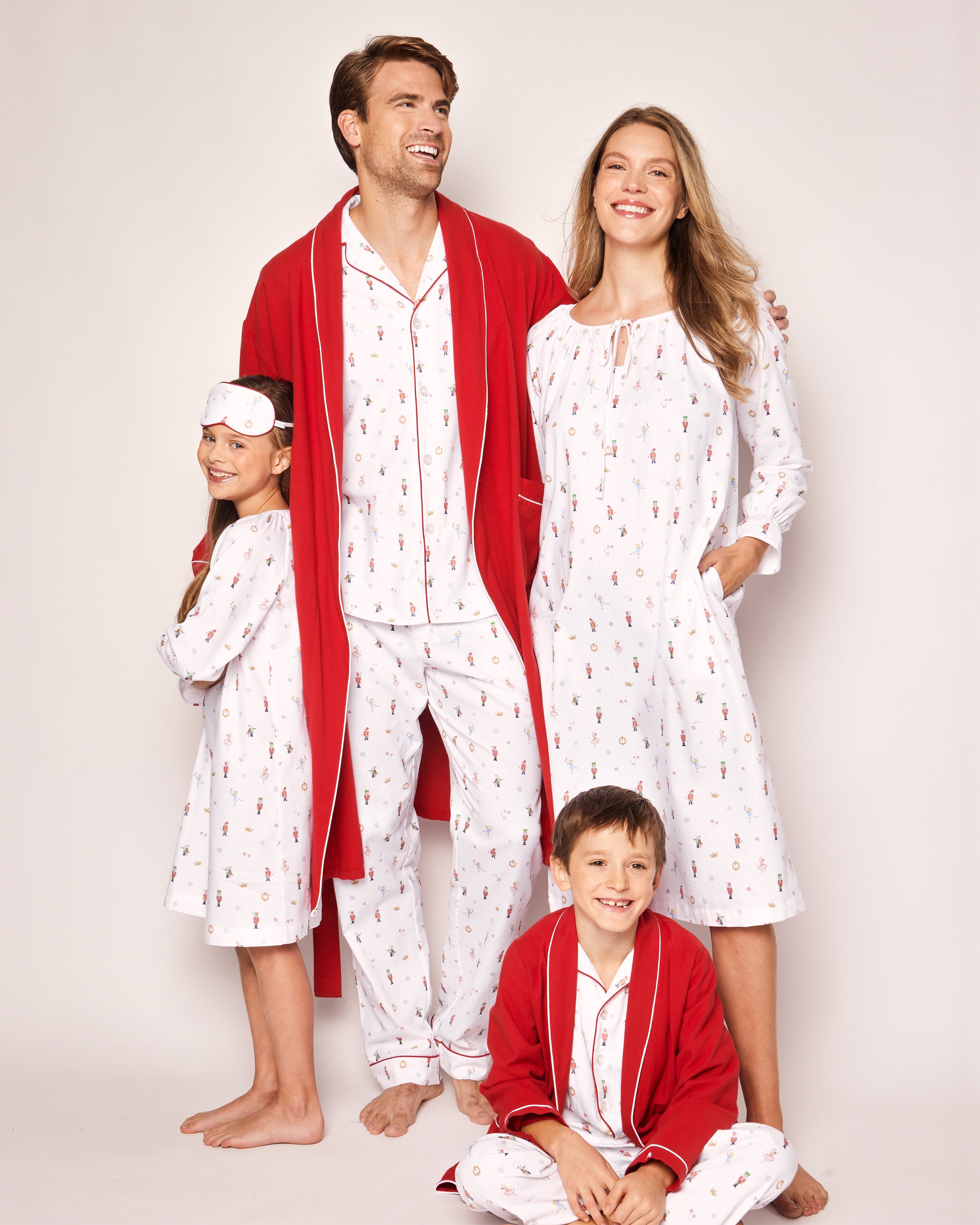 Family nutcracker pajamas sale