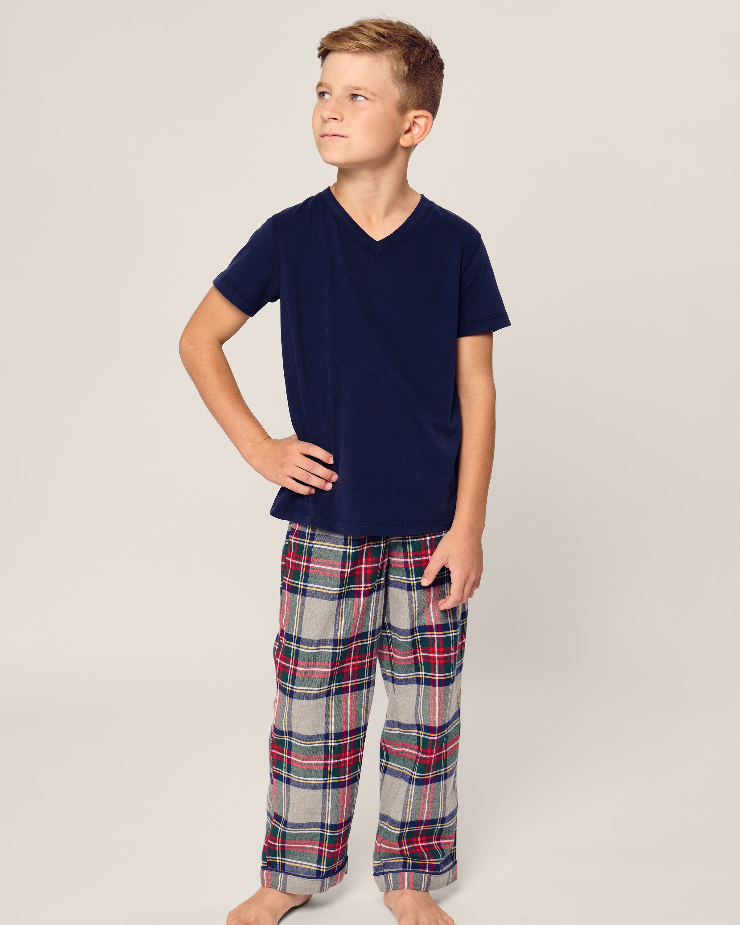 Kid's Brushed Cotton Pajama Pant in Westminster Tartan