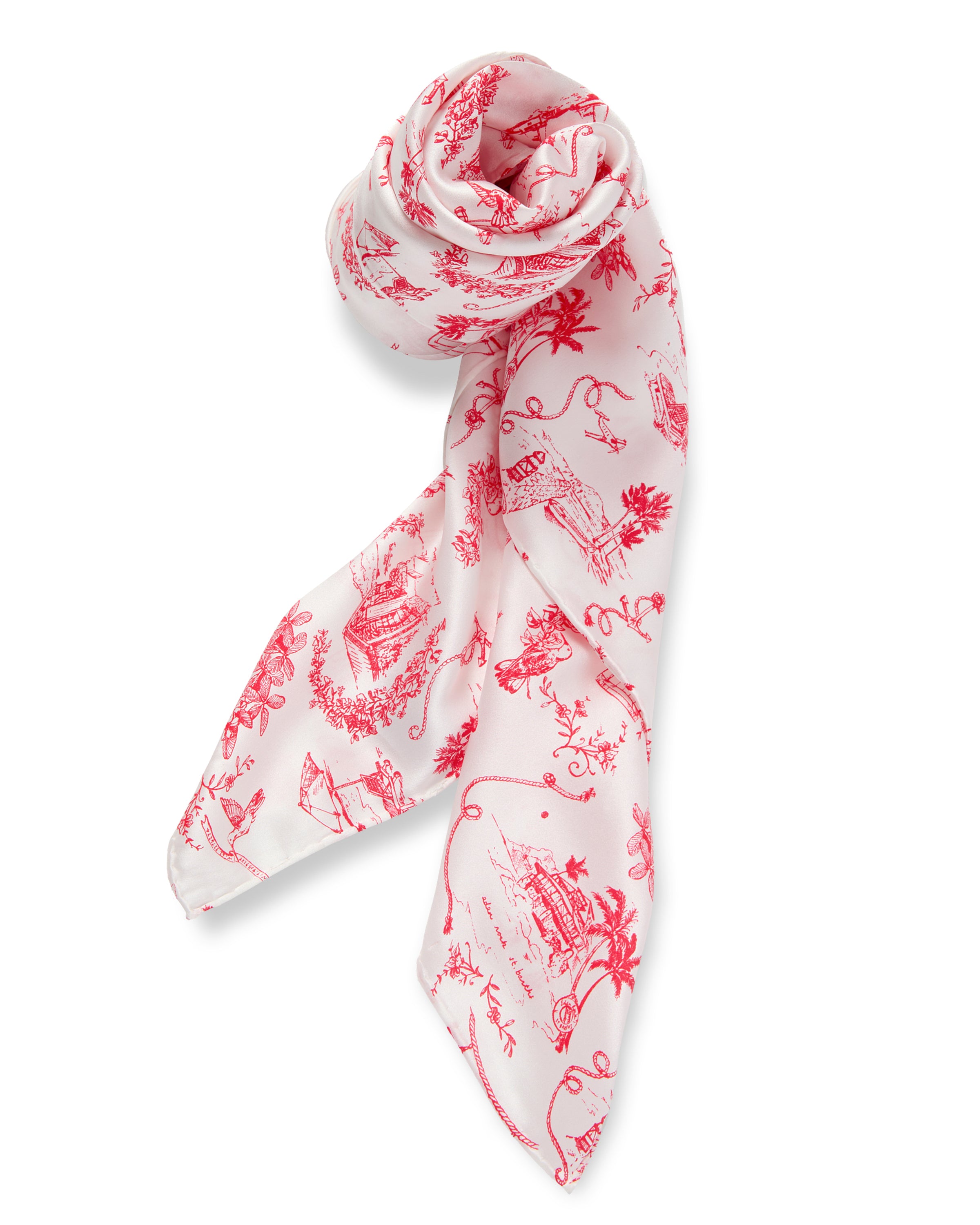 Petite Plume x Eden Rock Reverie Silk Scarf