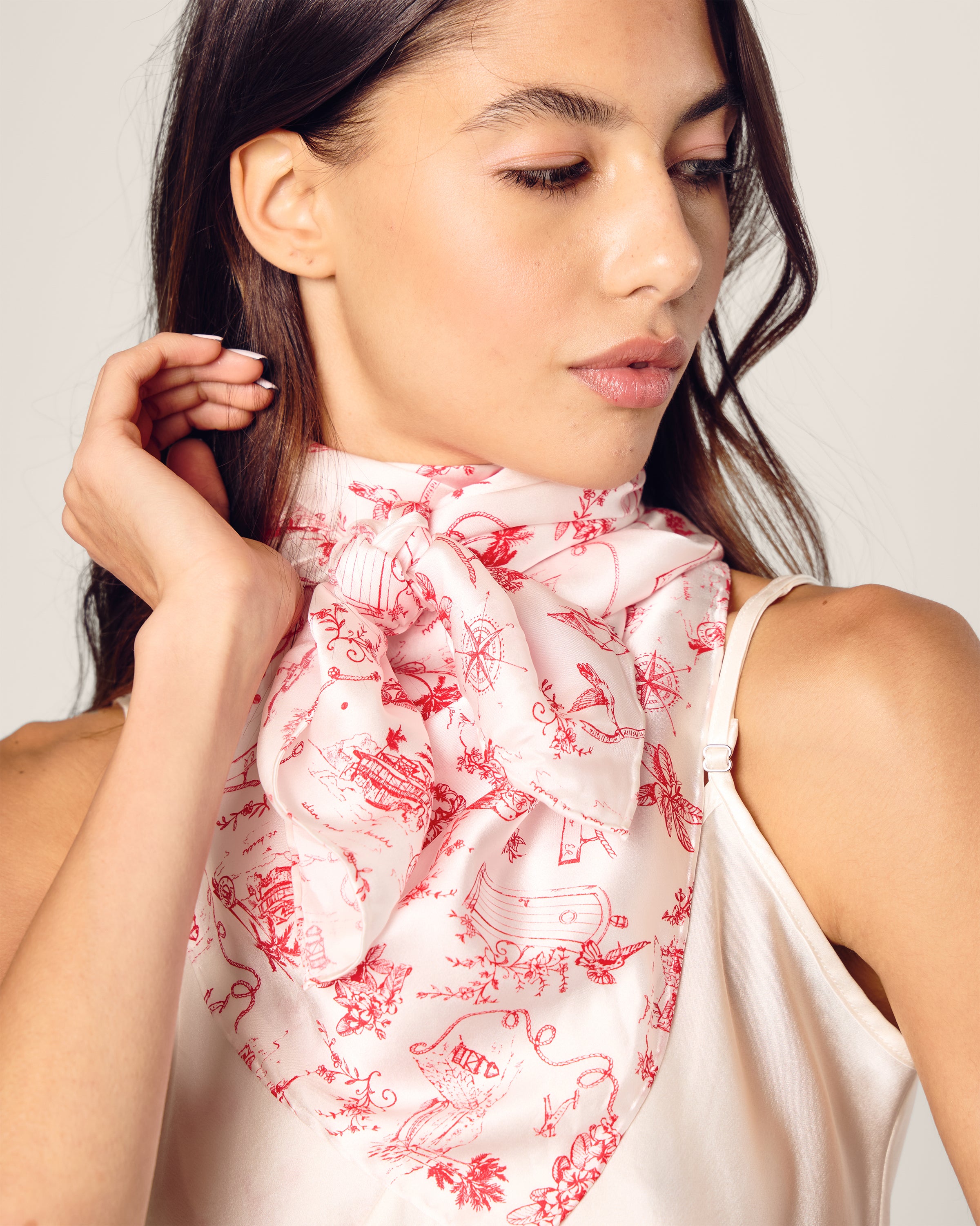 Petite Plume x Eden Rock Reverie Silk Scarf