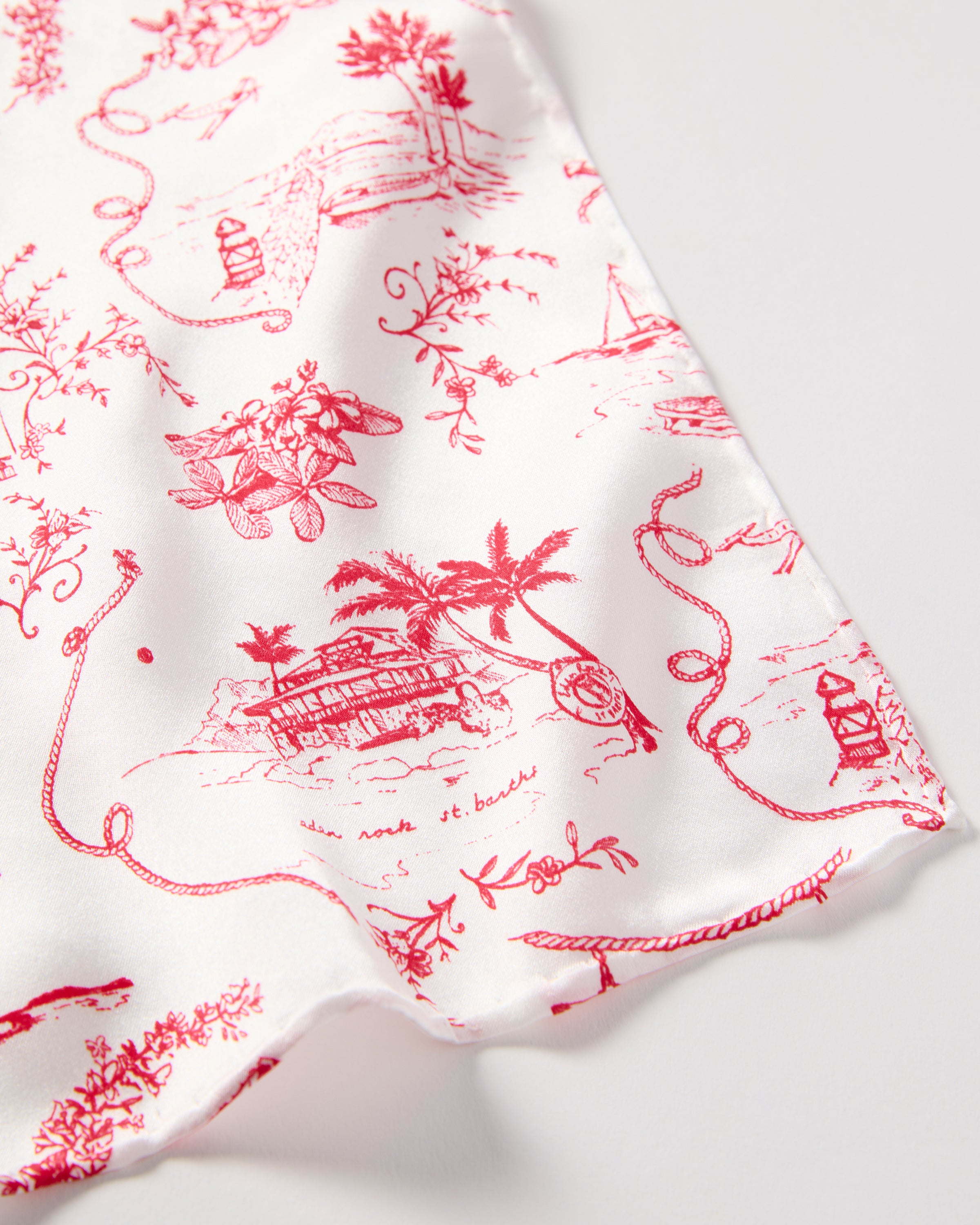 Petite Plume x Eden Rock Reverie Silk Scarf