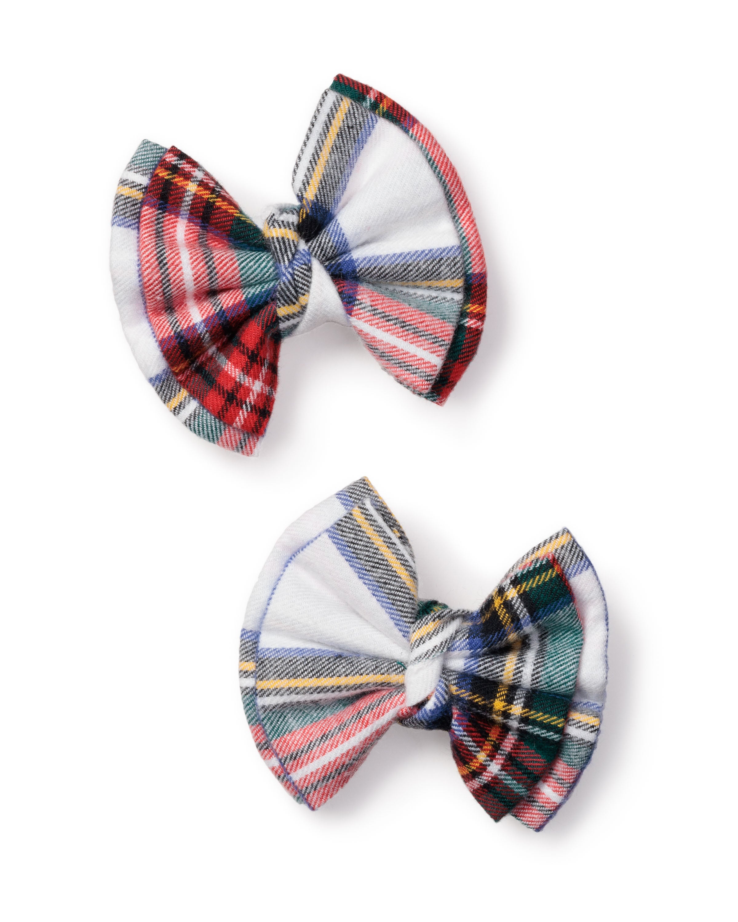 Girl's Hair Bows in Balmoral Tartan