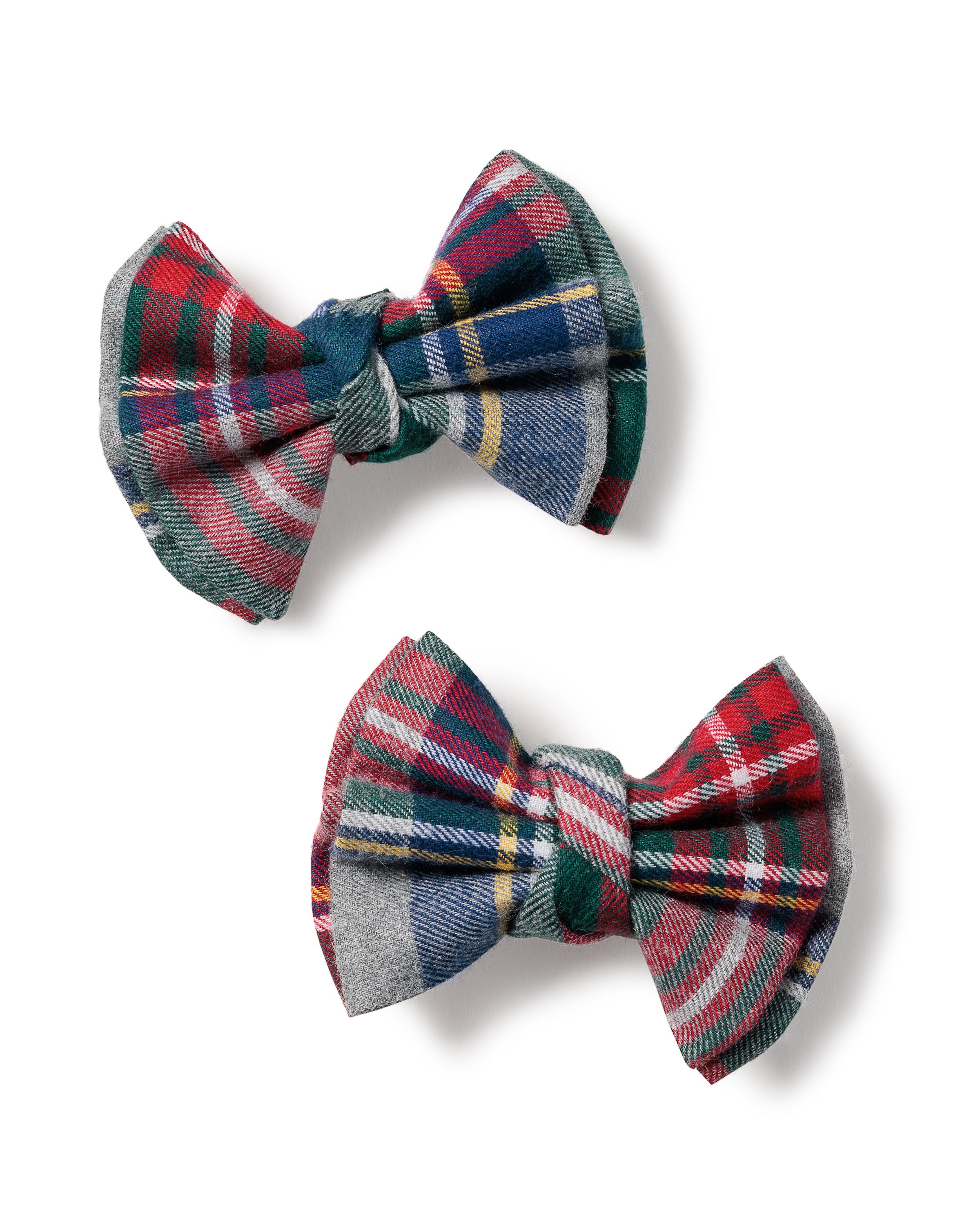 Girl's Twill Hair Bows in Westminster Tartan