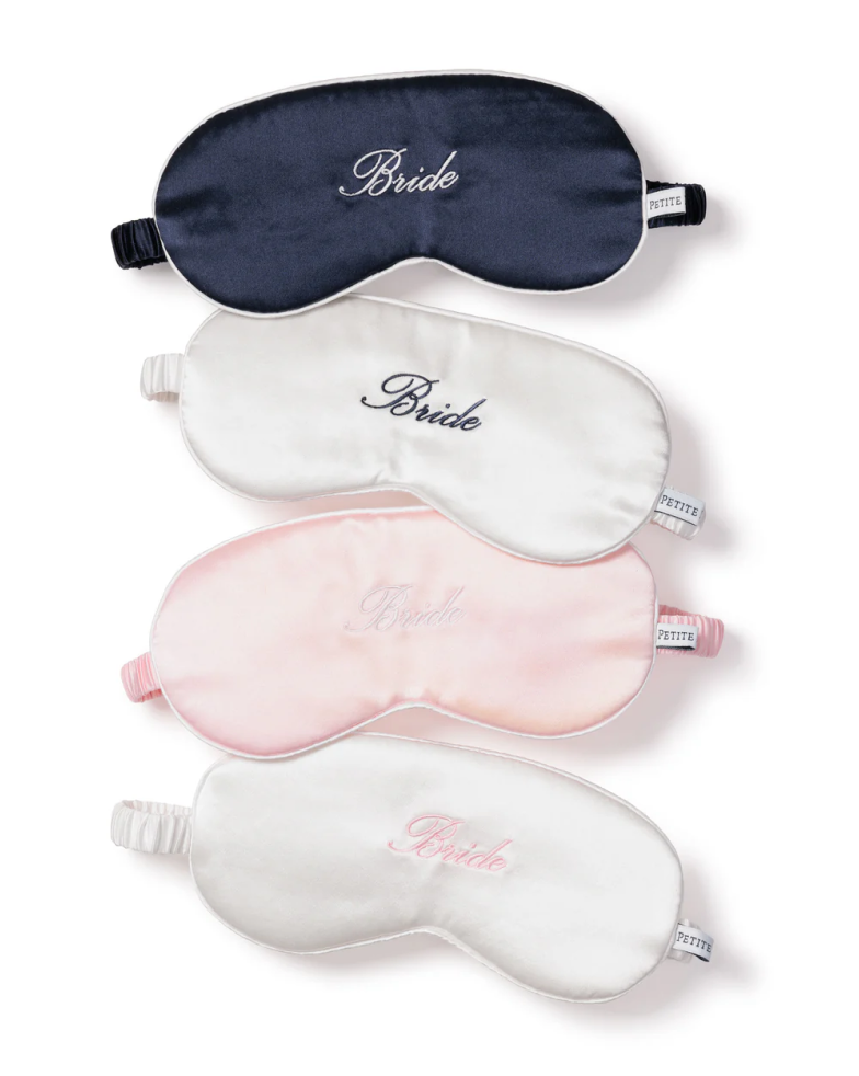 Women's Silk Sleep Mask in White