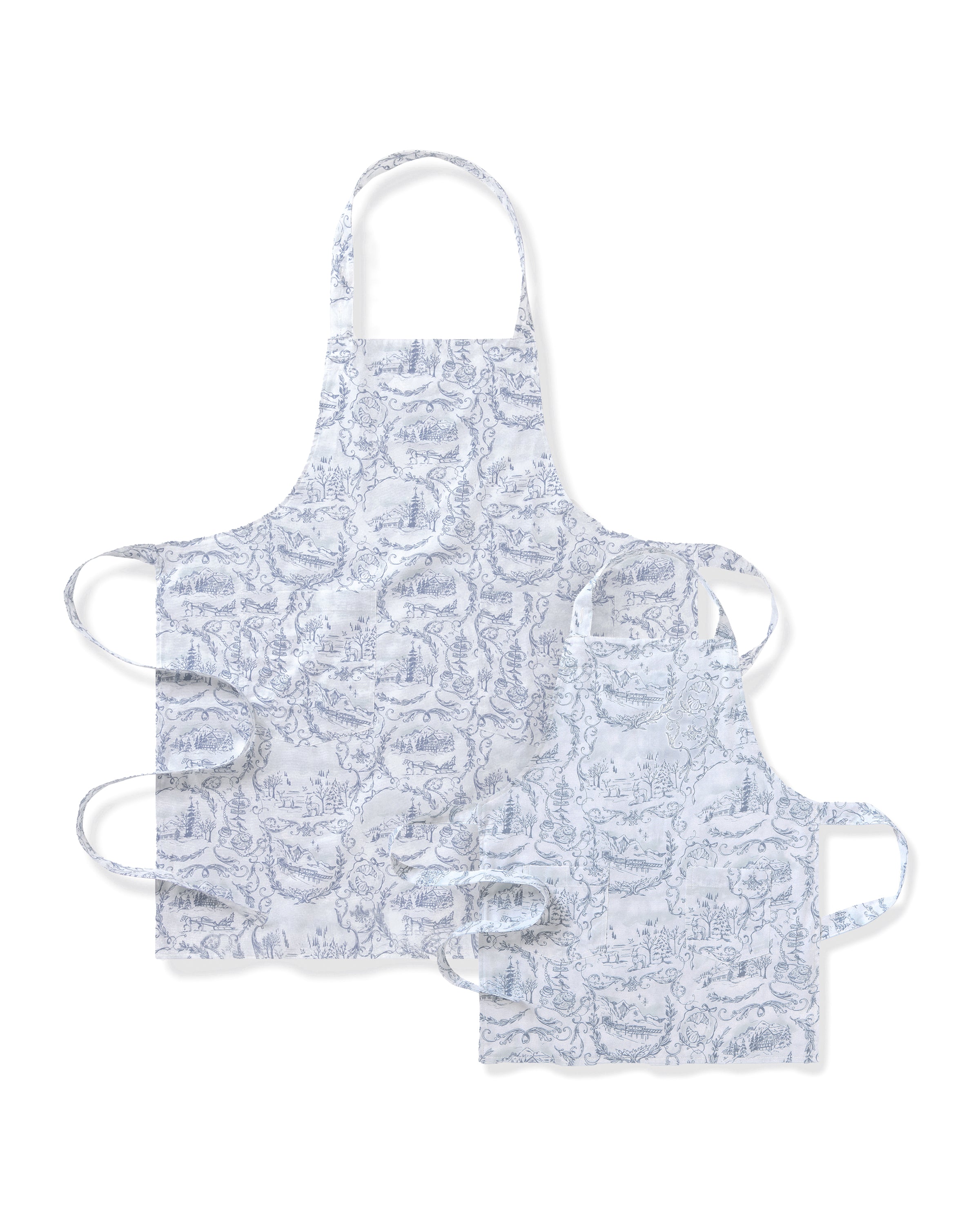 Maman x Petite Plume Alpine Toile Apron Bundle