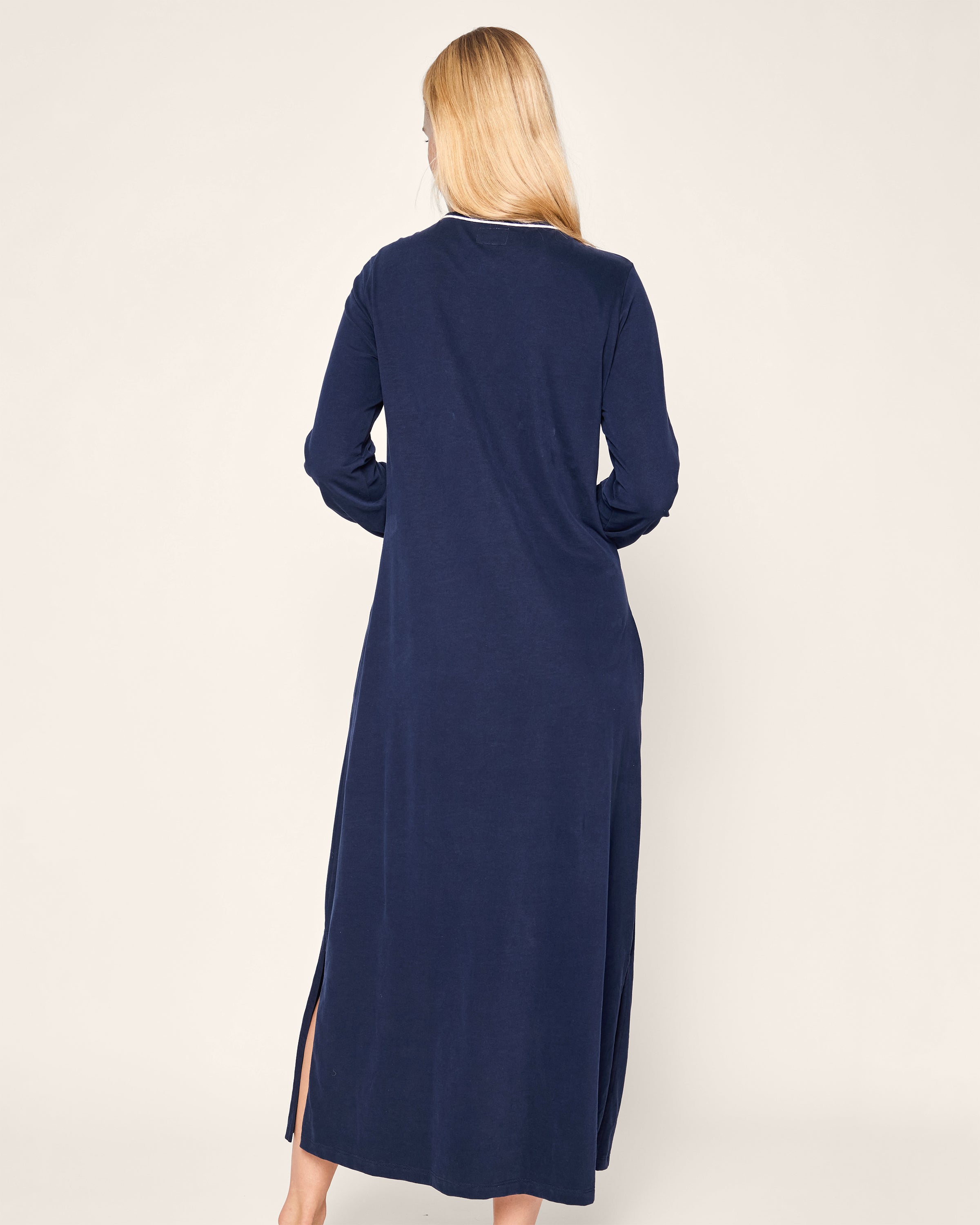 Women's Pima Harlow Nightgown in Navy