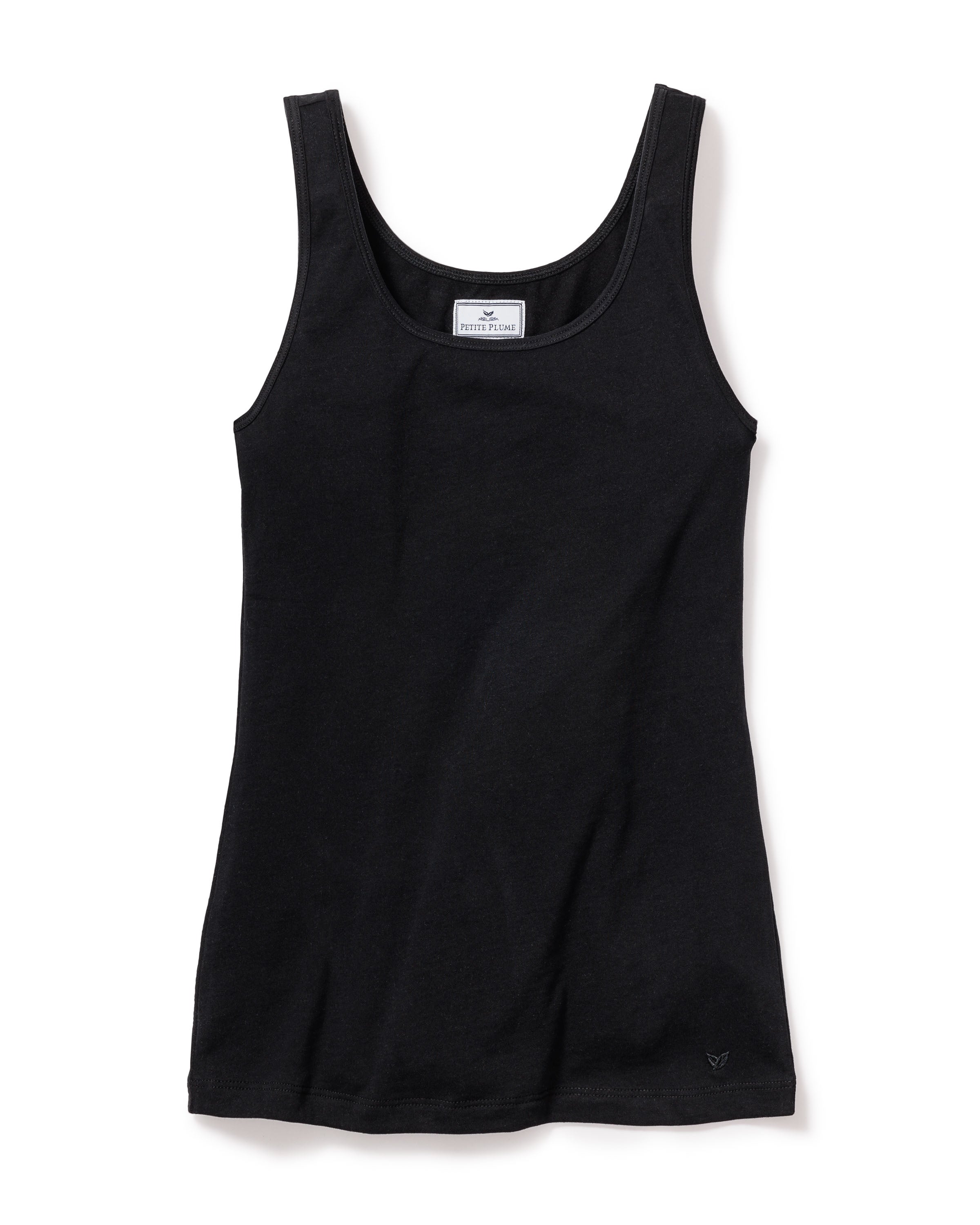 Women's Pima Tank Top in Black