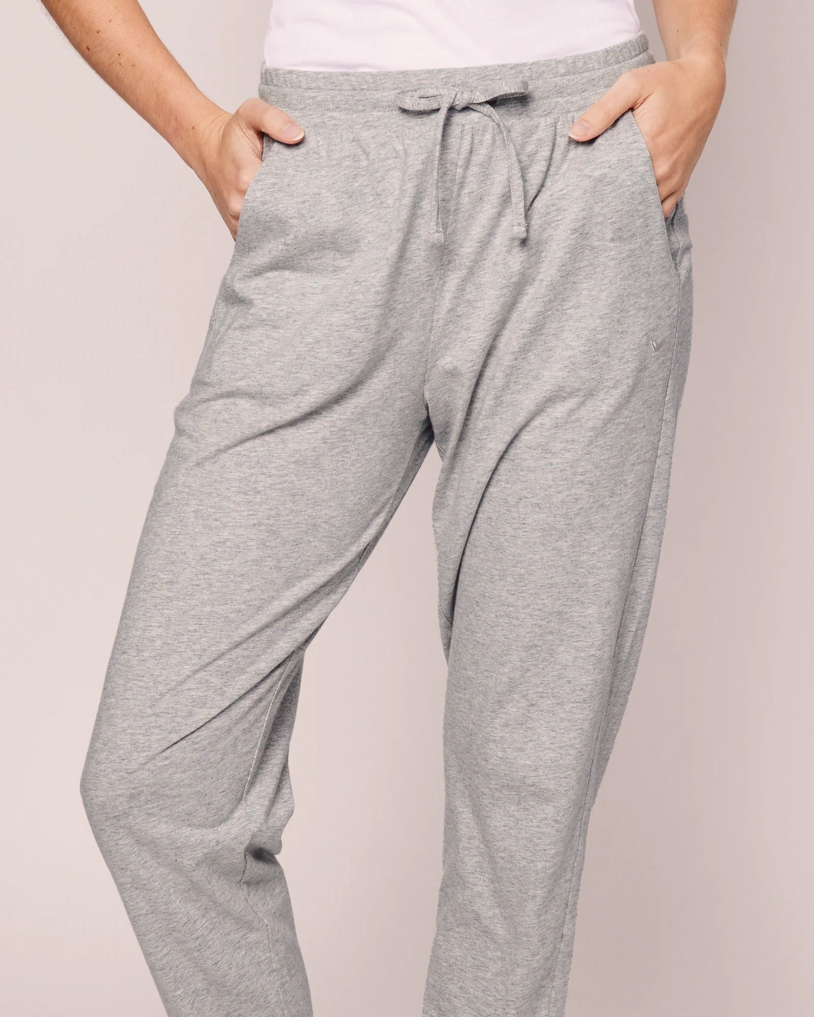 Women's Pima Lounge Pants in Light Grey