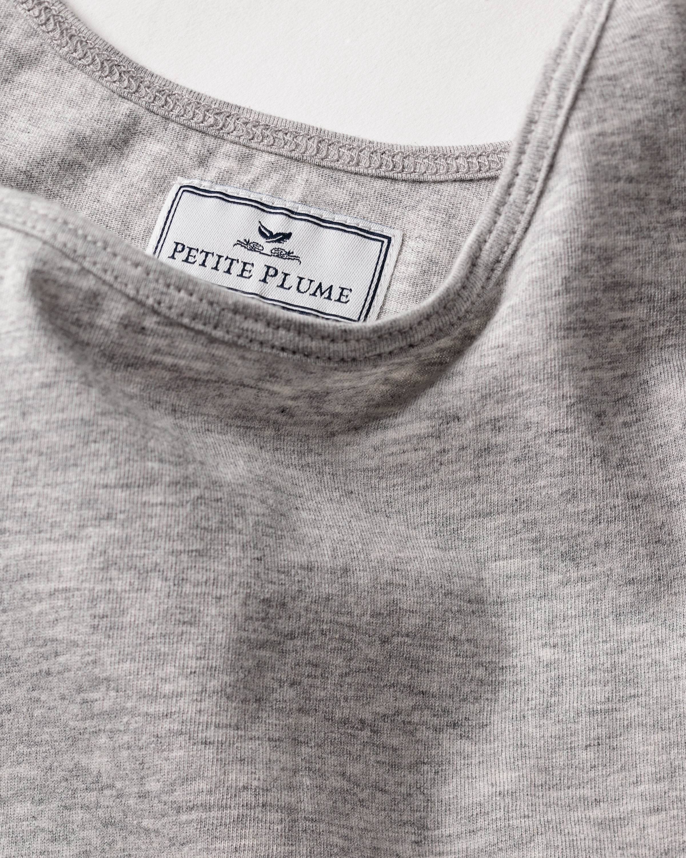 Women's Pima Tank Top in Light Grey