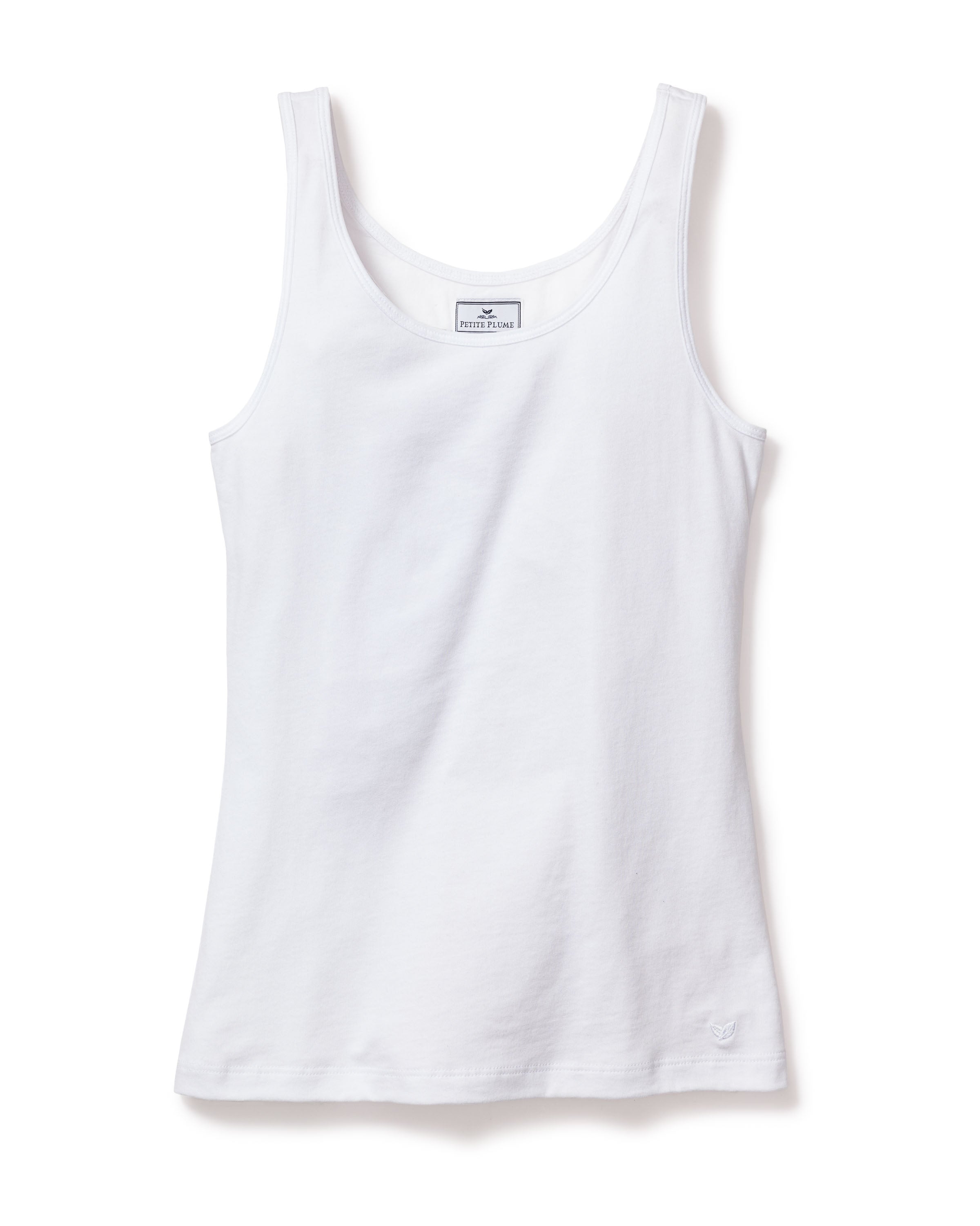 Women's Pima Tank Top in White