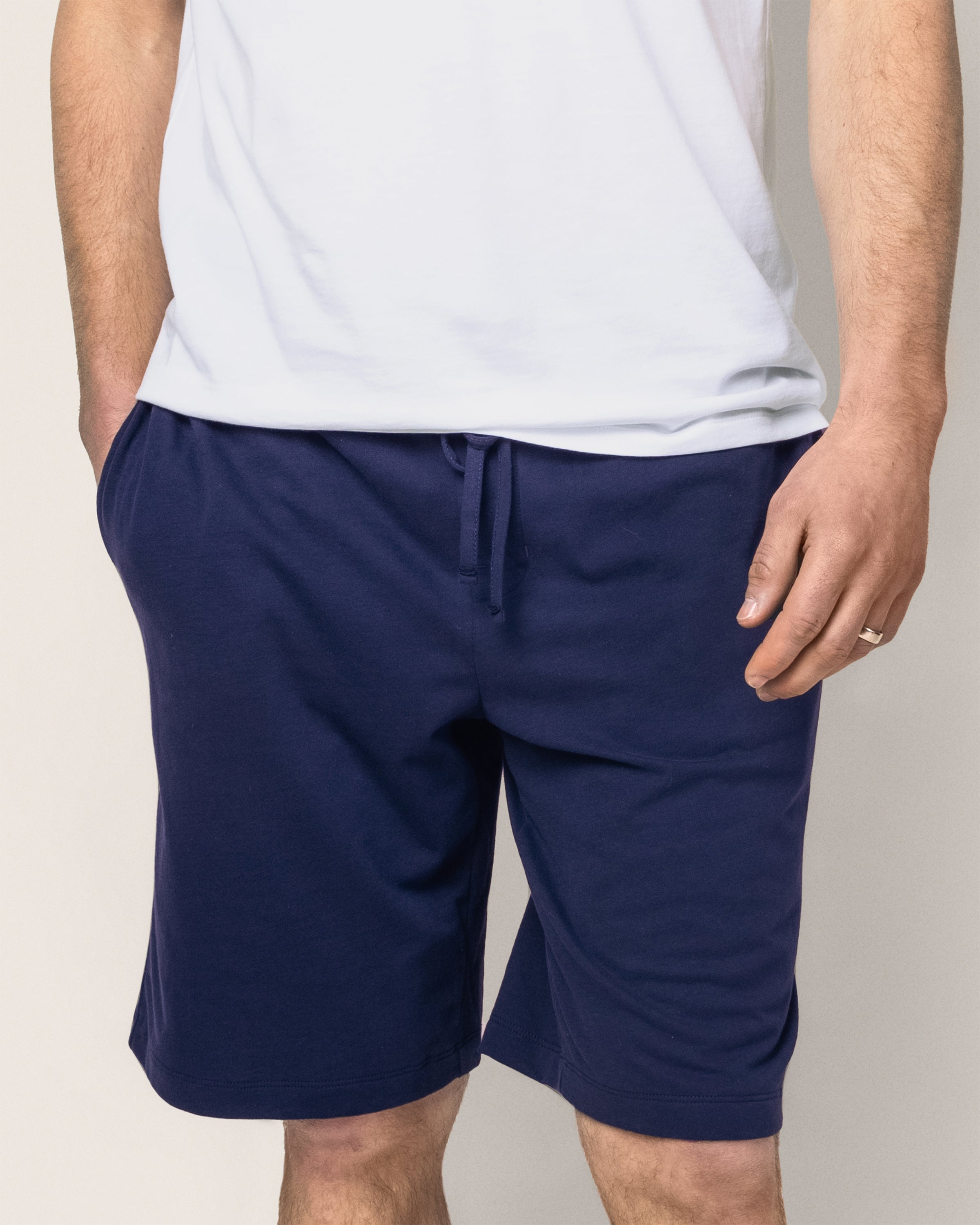 Men's Pima Shorts in Navy