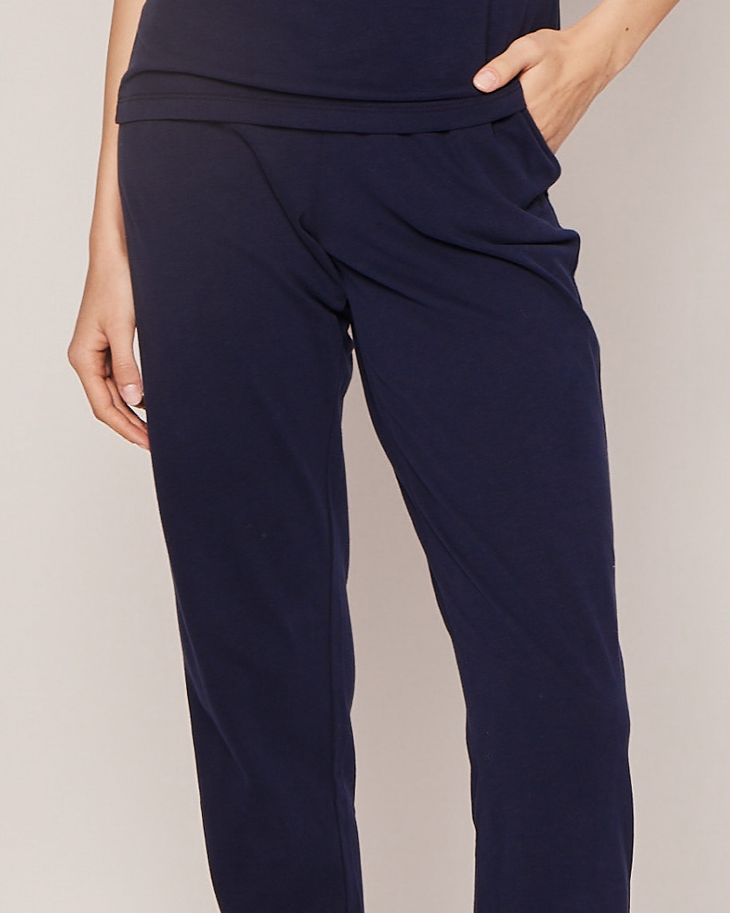 Women's Pima Lounge Pants in Navy