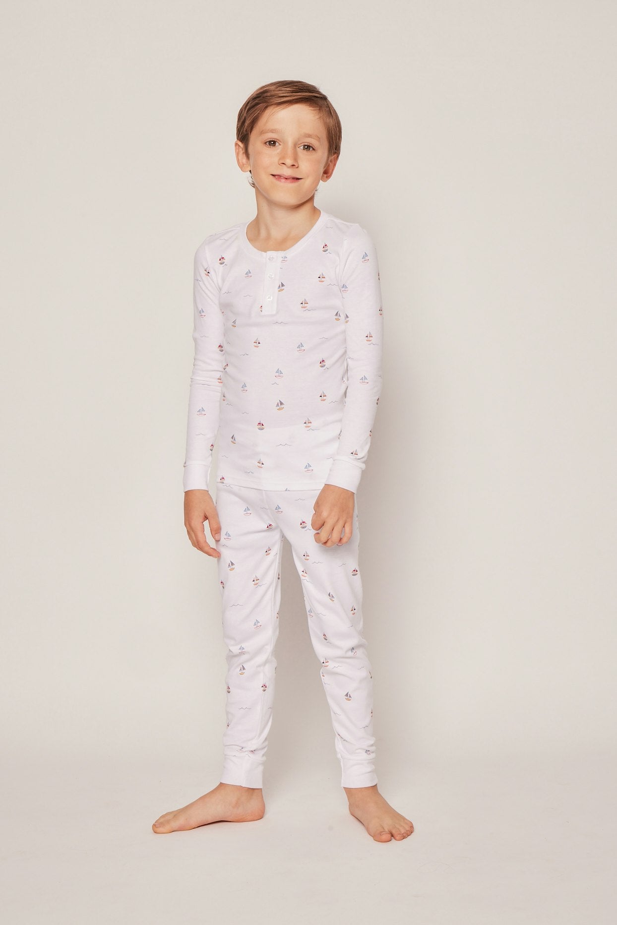 Boy's Pima Snug Fit Pajama Trio