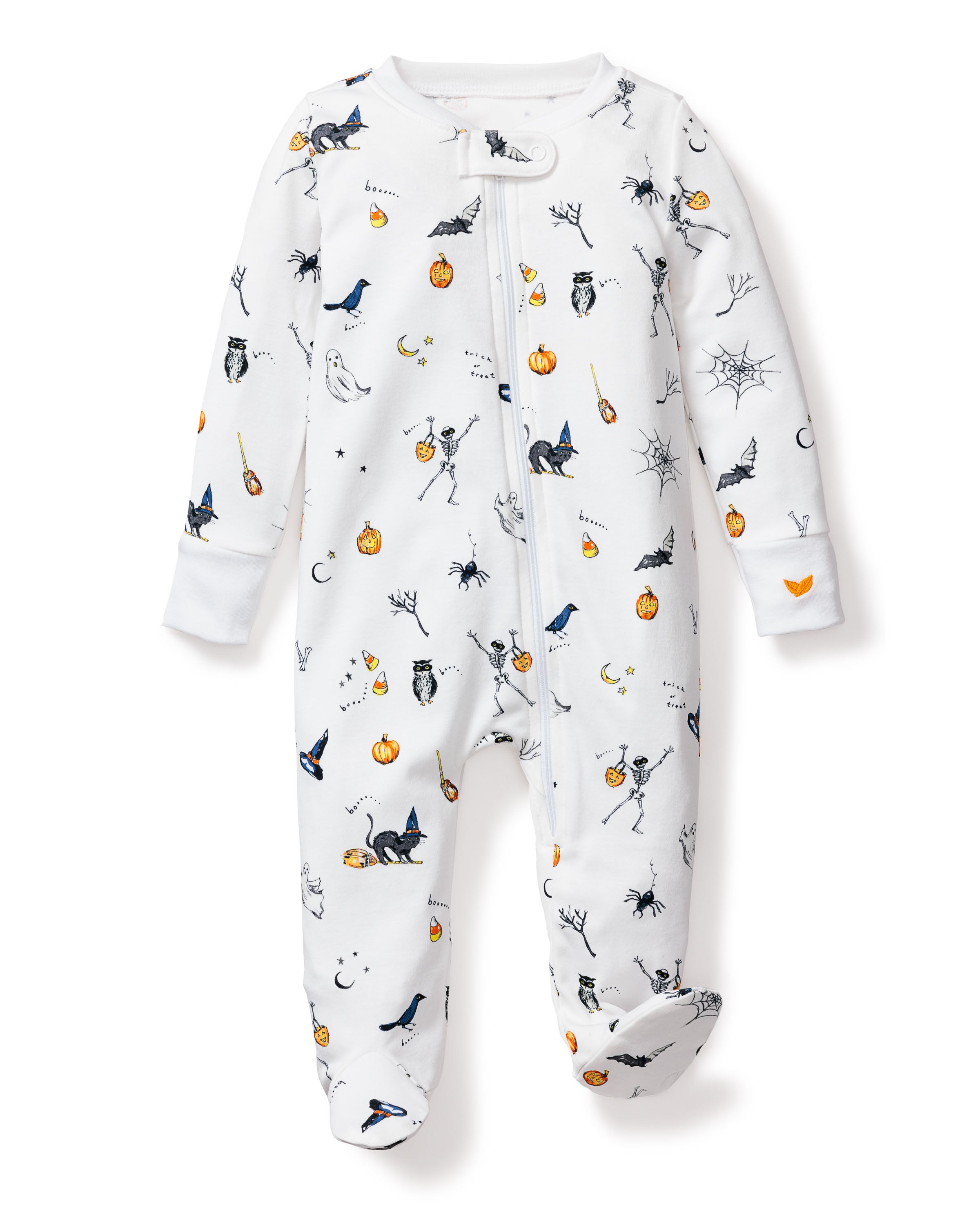 Baby's Pima Romper in Trick or Treat