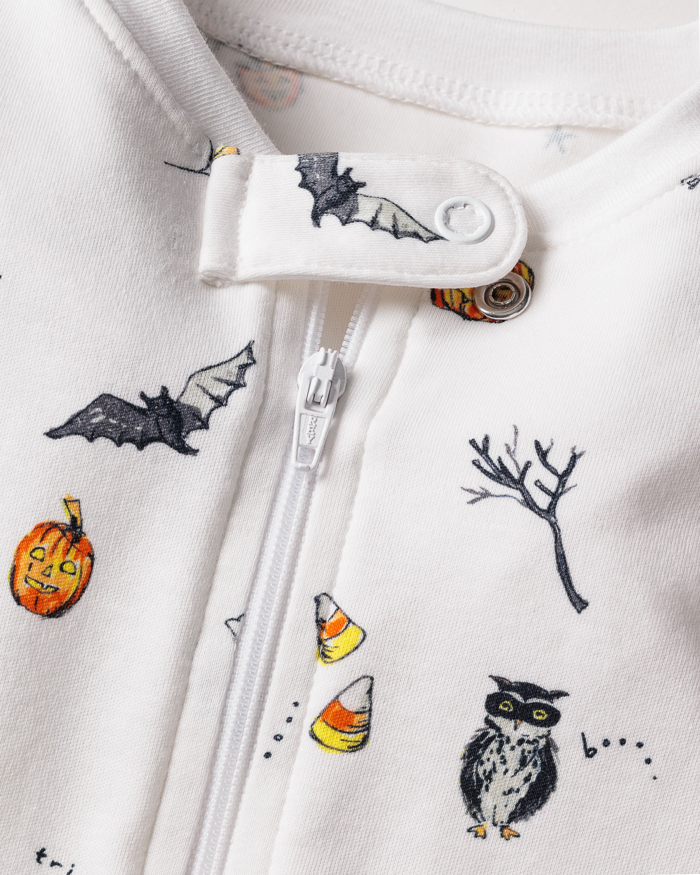 Baby's Pima Romper in Trick or Treat