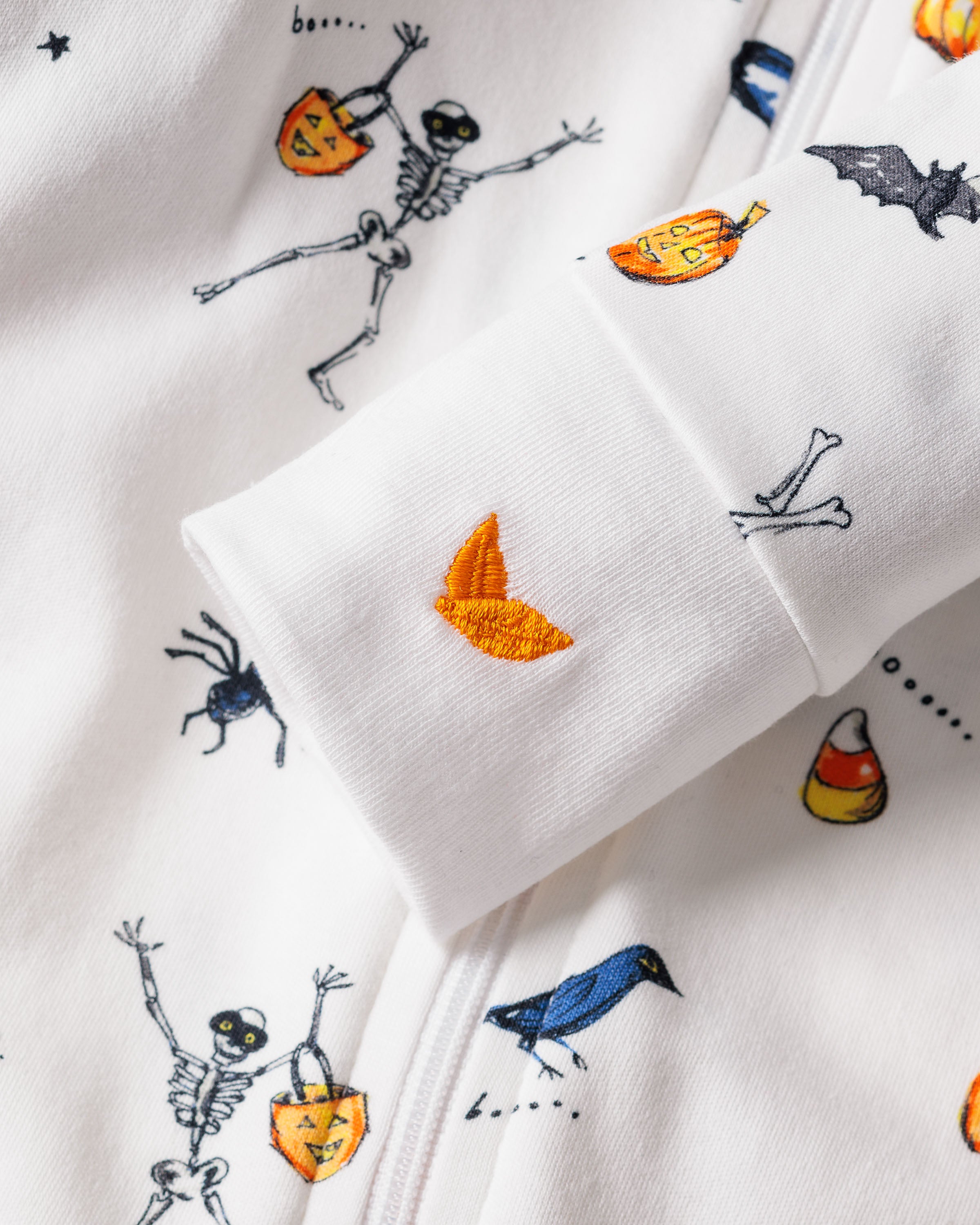 Baby's Pima Romper in Trick or Treat