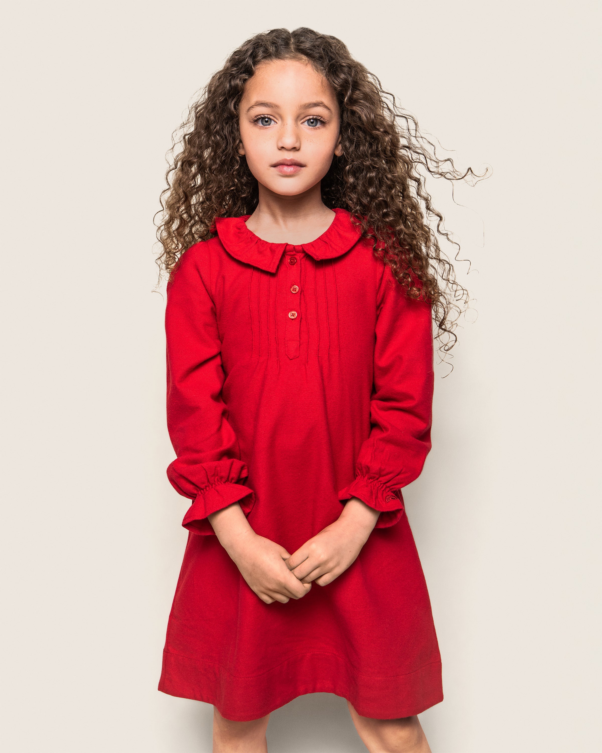 Girls red nightgown sale