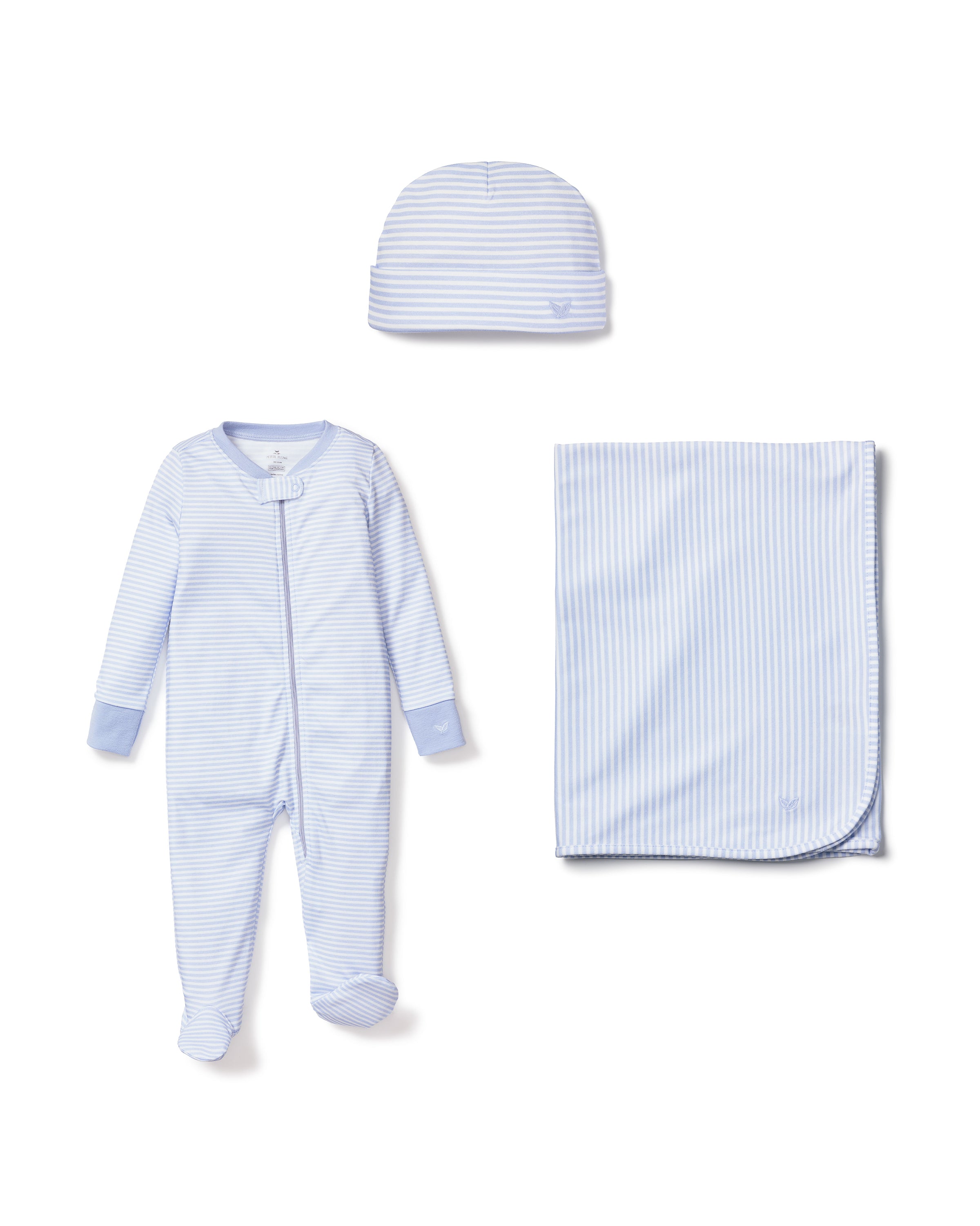 Welcome Home Baby Set - Blue Stripe