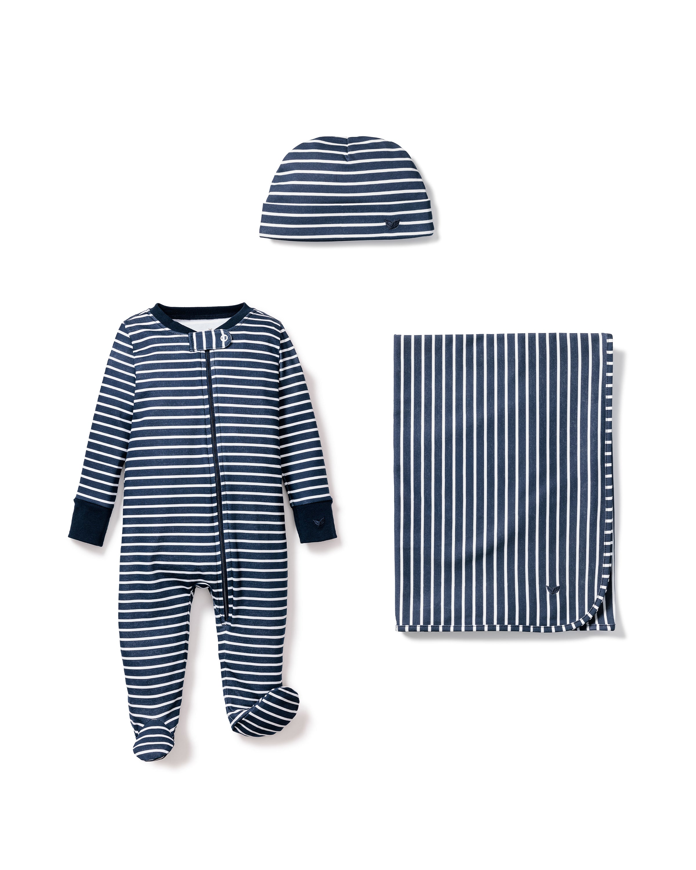 Welcome Home Baby Set - New Navy Stripes