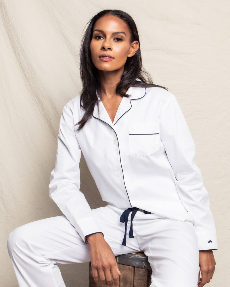 The Royal Standard White Pajama Pants for Women
