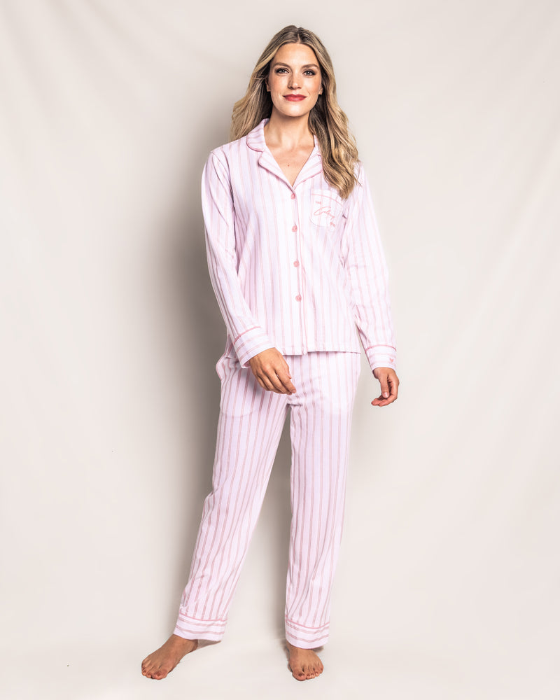 Pyjama 2 pièces à plume blanc – House of Box