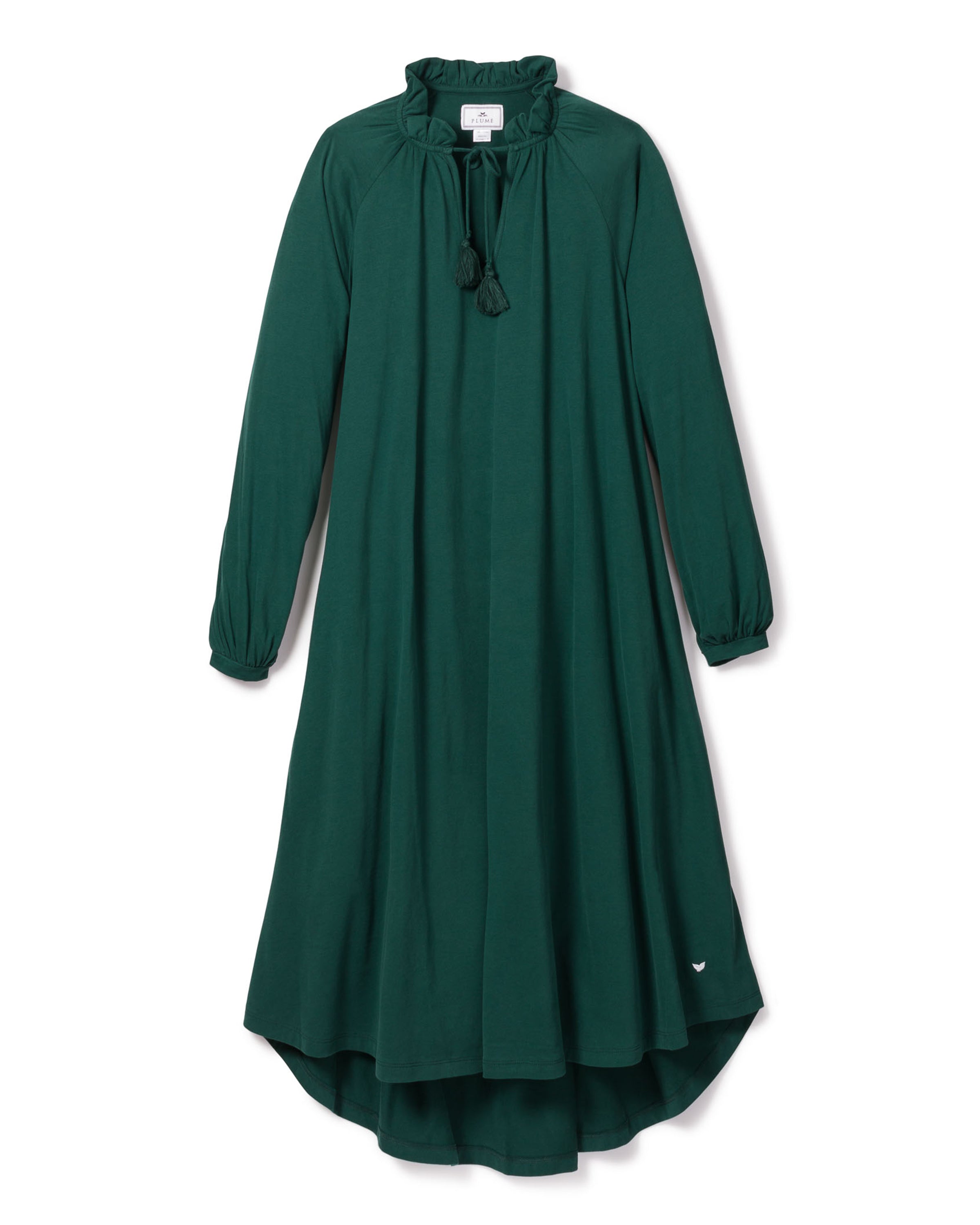 Women's Pima Garbo Nightgown in Evergreen